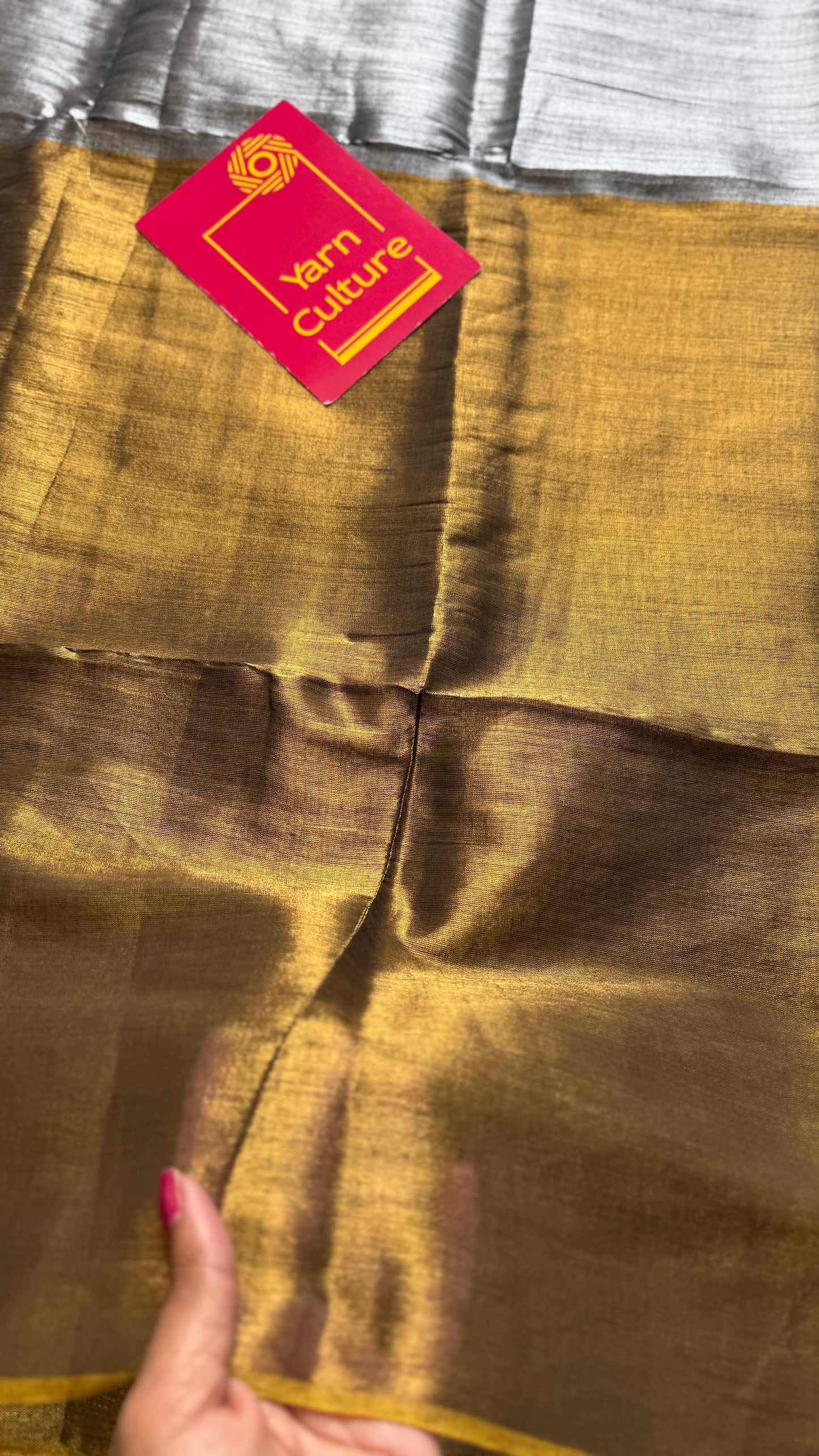 Antique gold dual tone with silver, mul tissue - YCBCMCLSE63
