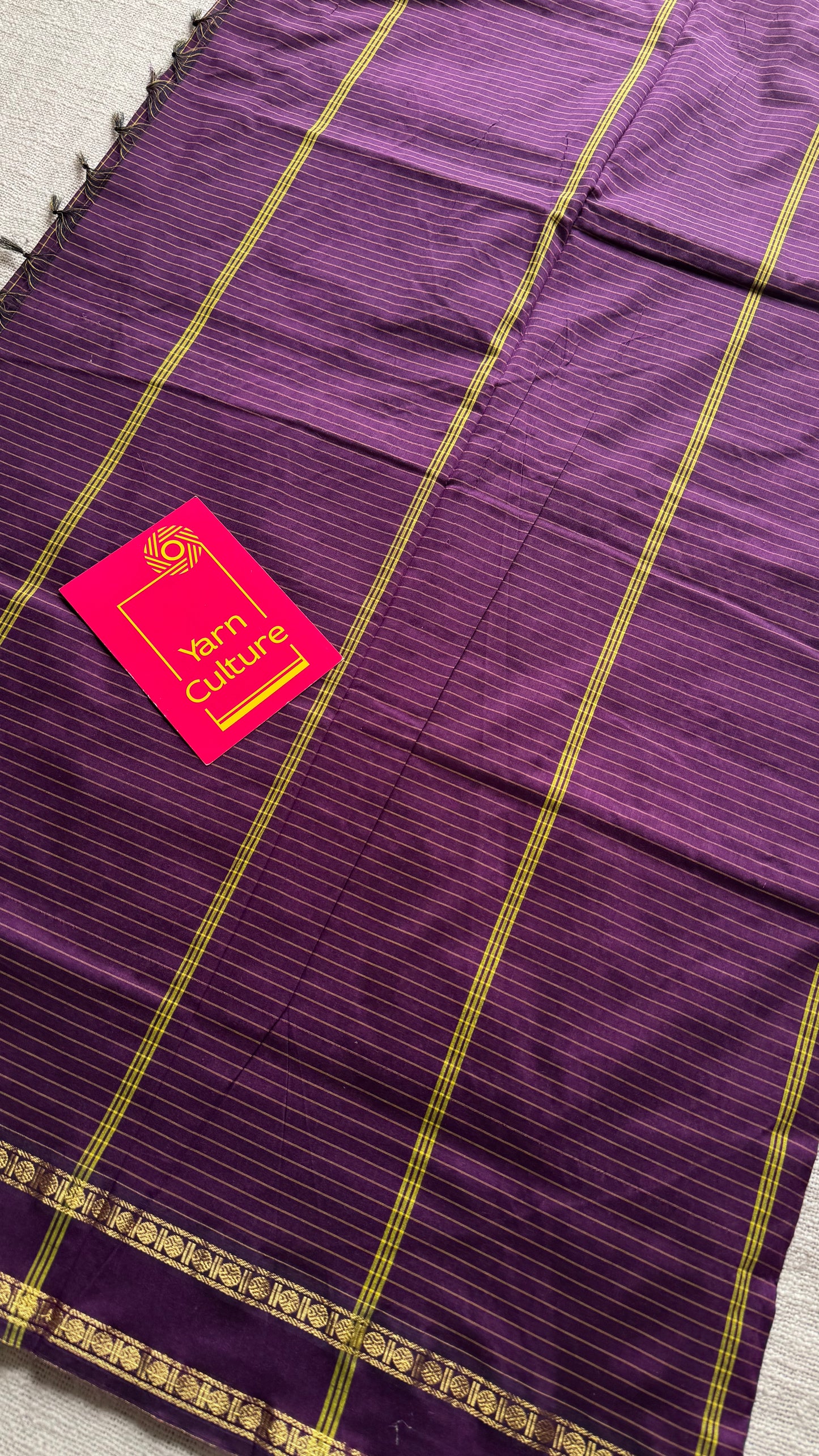 Jamun, arani checks, cotton silk - YCCOTNA07