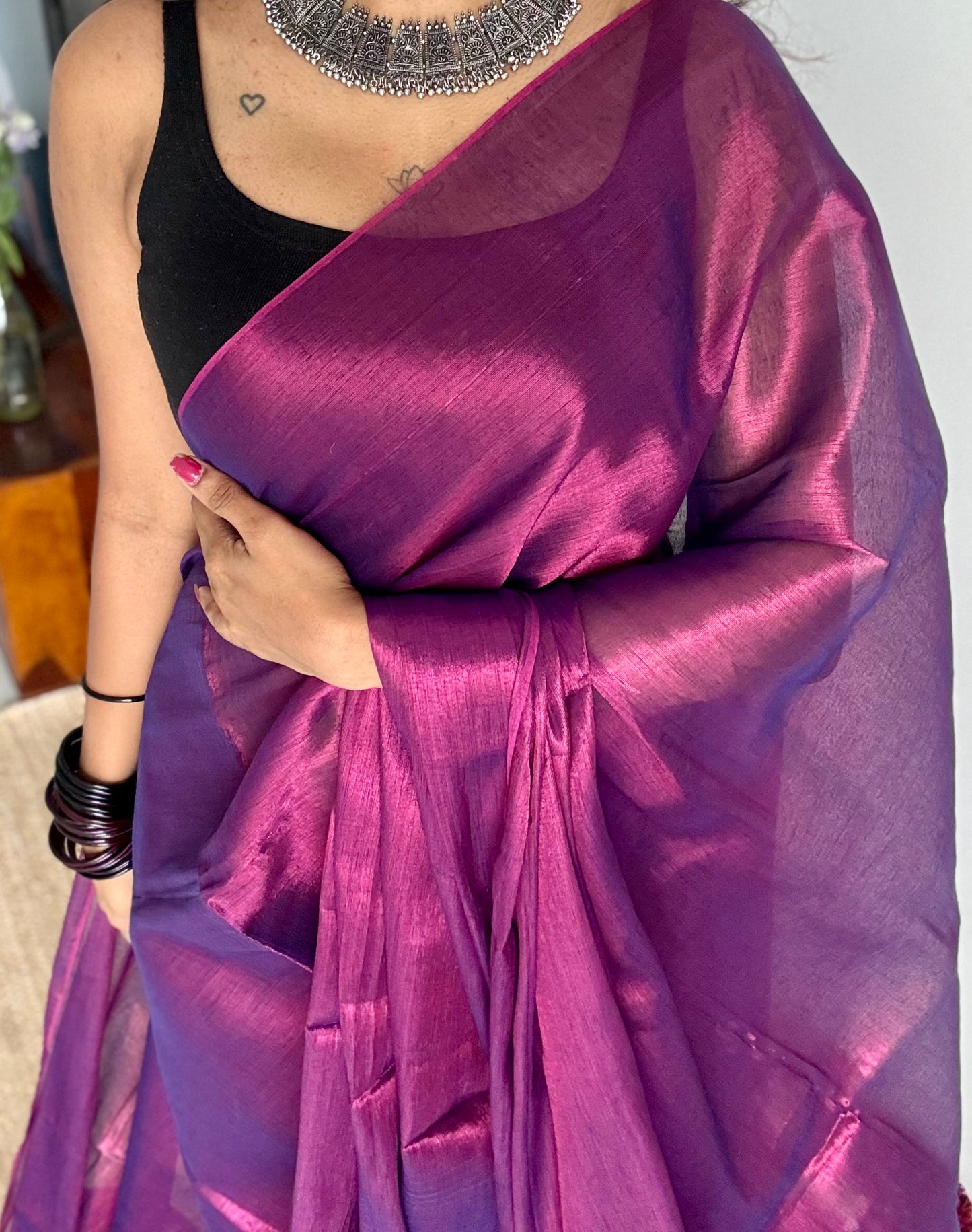 Dark pink dual tone mul tissue - YCBCMCLSE62