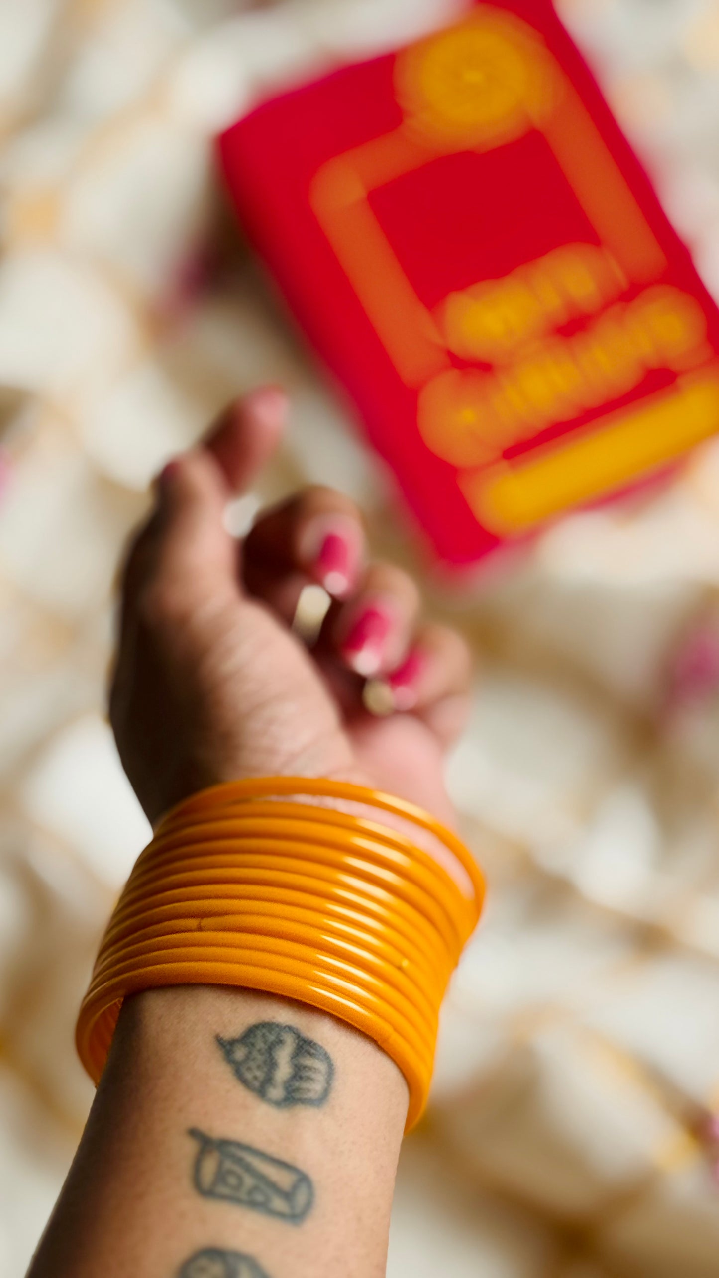 Glass Bangles, set of 12 colours, each comes as a set of 12 units, total 144 bangles in a set - YCBANGL01