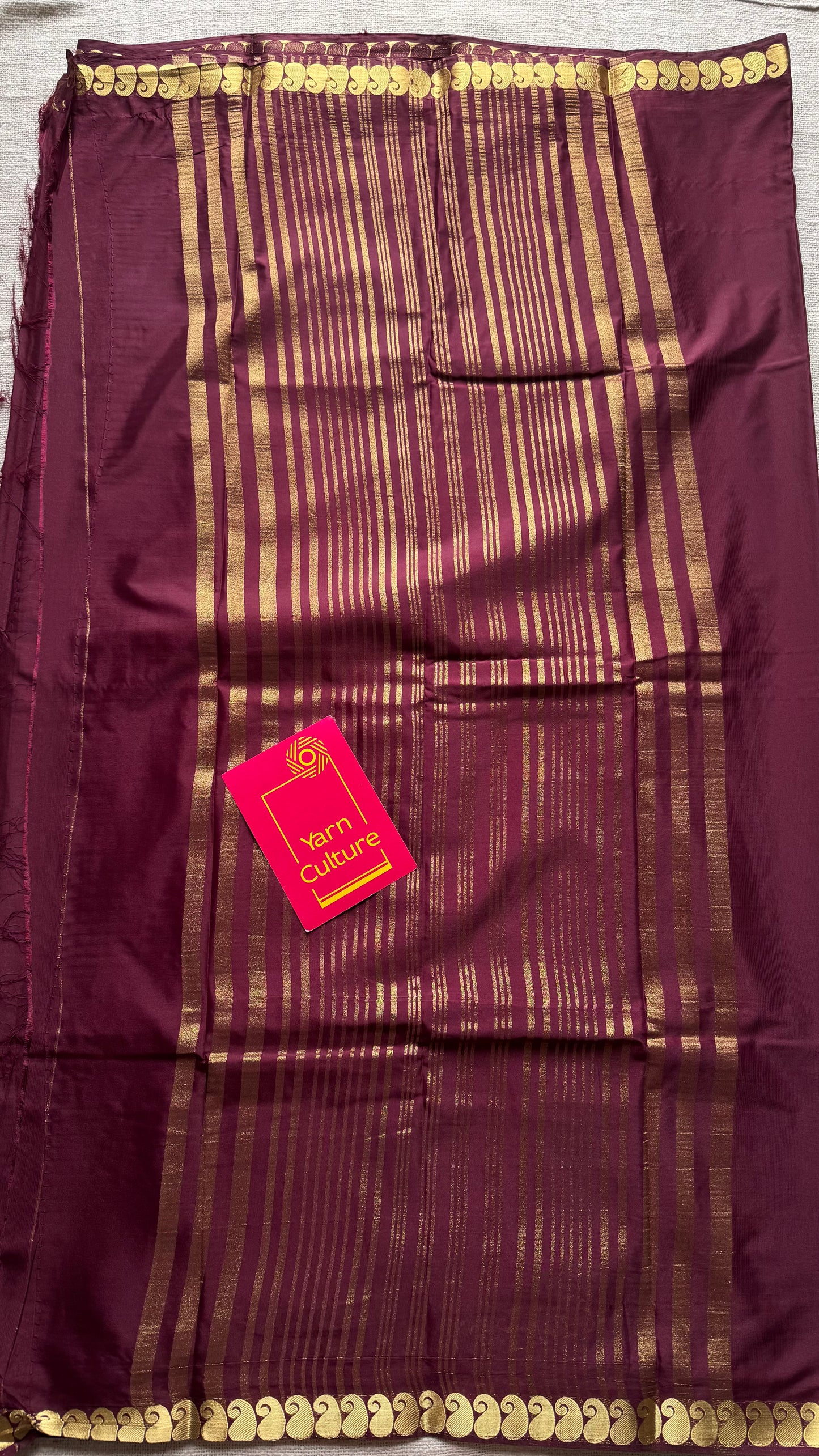 Brown Mysore semi-silk - YCDESE32