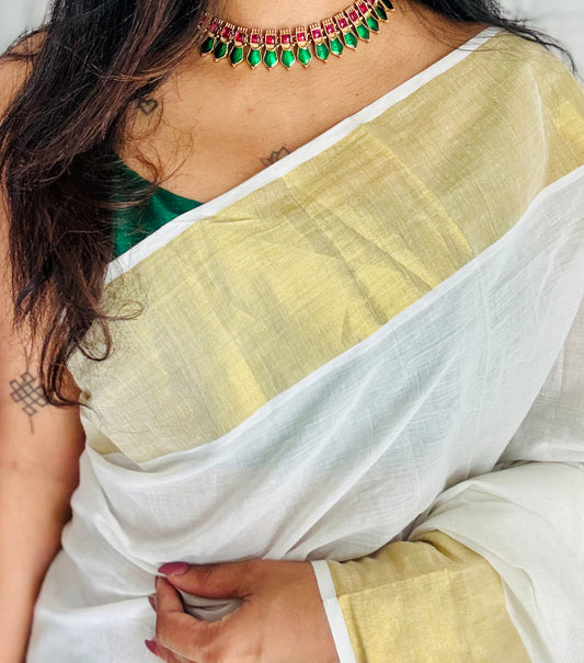 Green ruby nagapadam neckpiece, with earrings - YCGPNP758