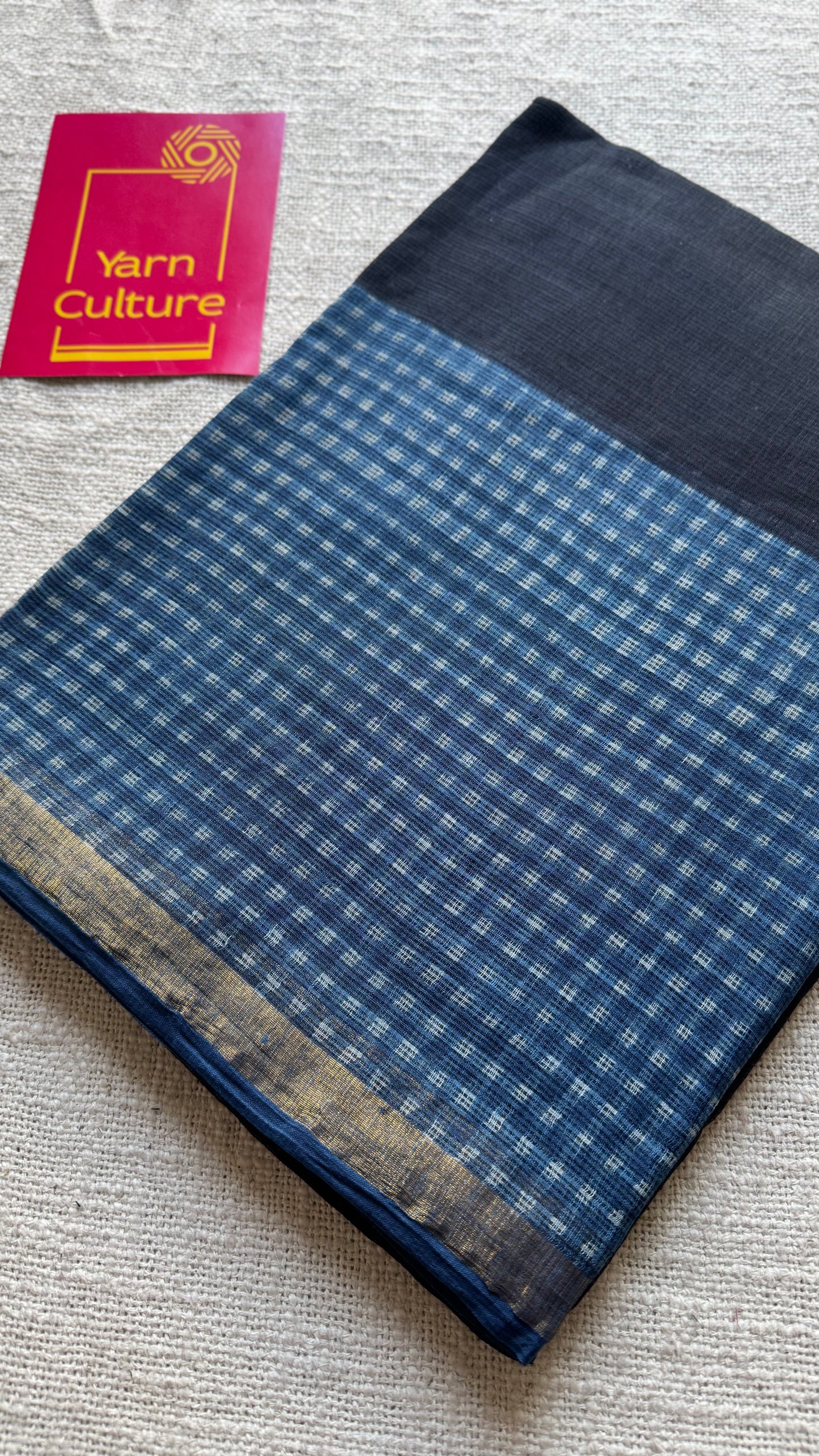 Raatrang, Kota Doria with zari border - YCTOROCBP79