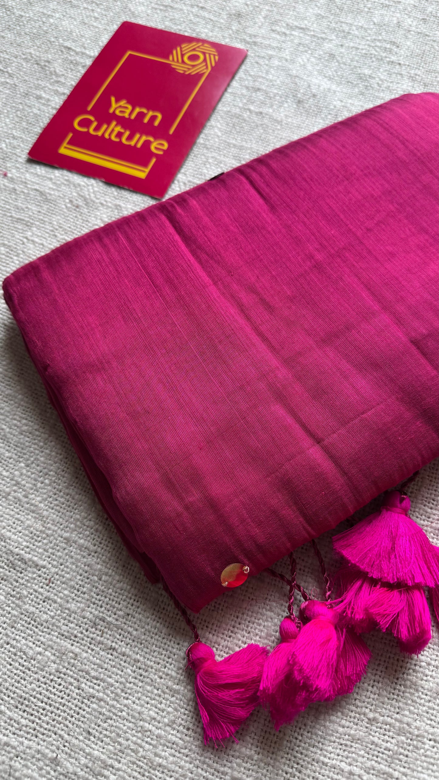 Hot pink, gold sequins, soft mul tissue - YCBCFEMCM32