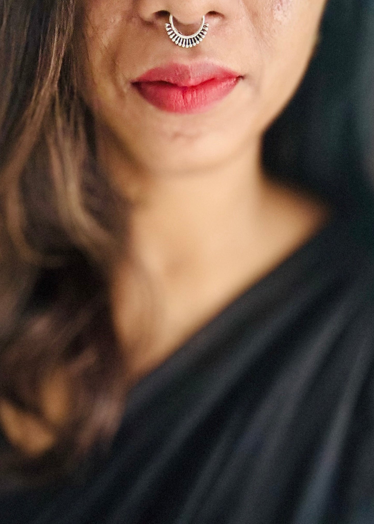 Septum nosering, clip-on (non pierced) - YCOSNPSR318