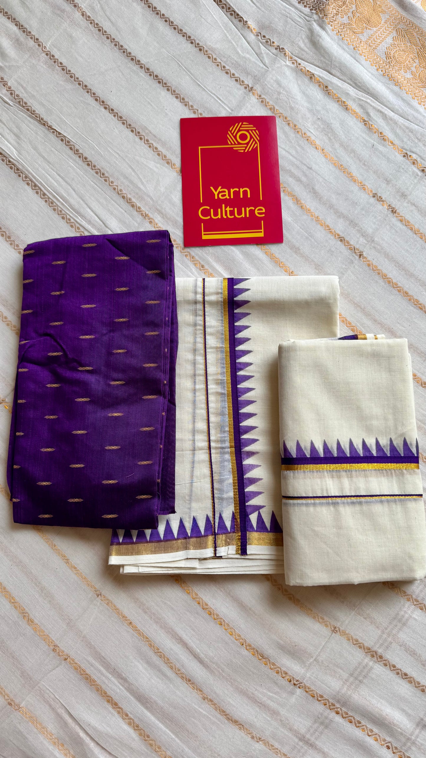 Set mund, purple temple border - YCIEON111