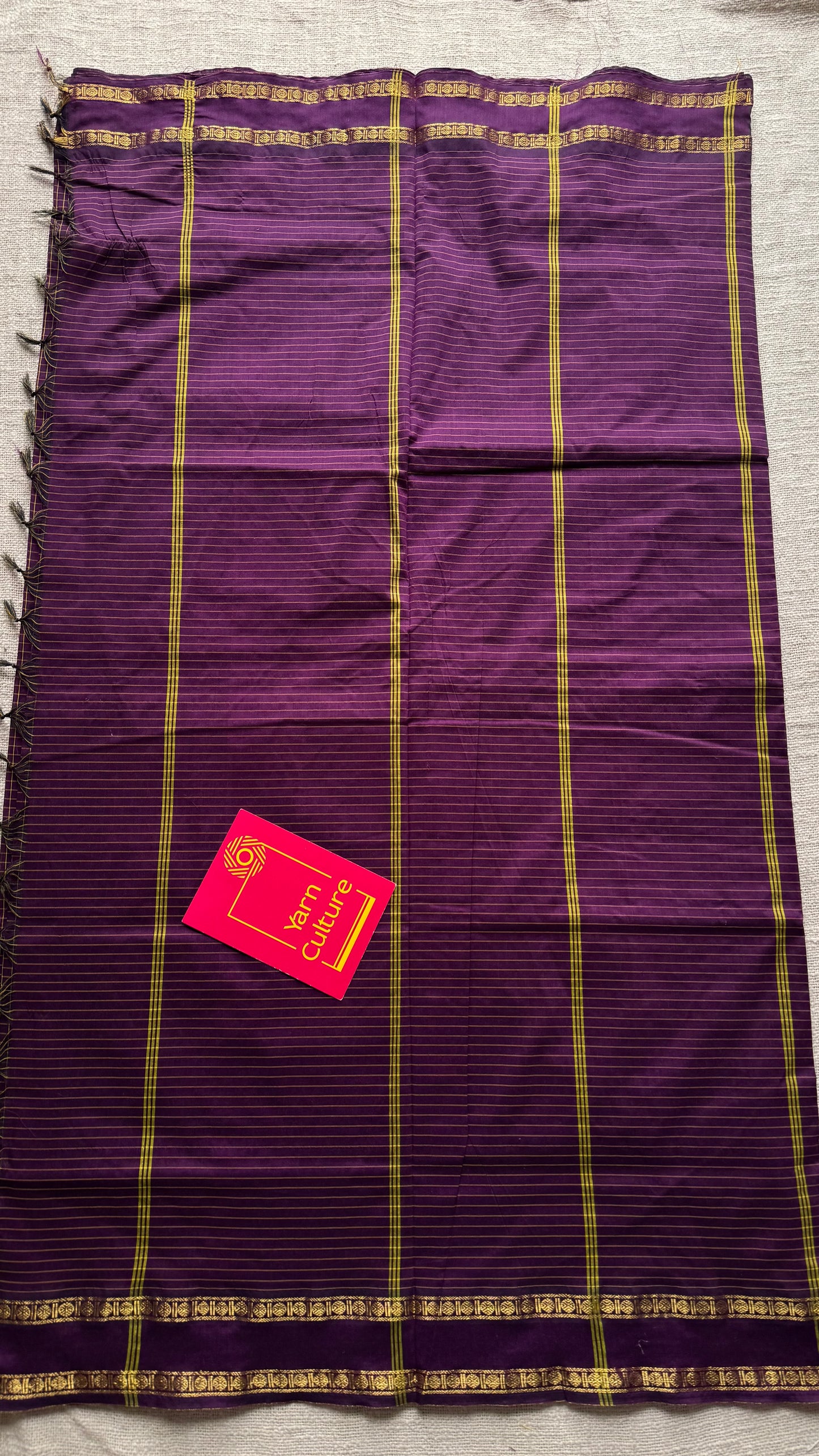 Jamun, arani checks, cotton silk - YCCOTNA07