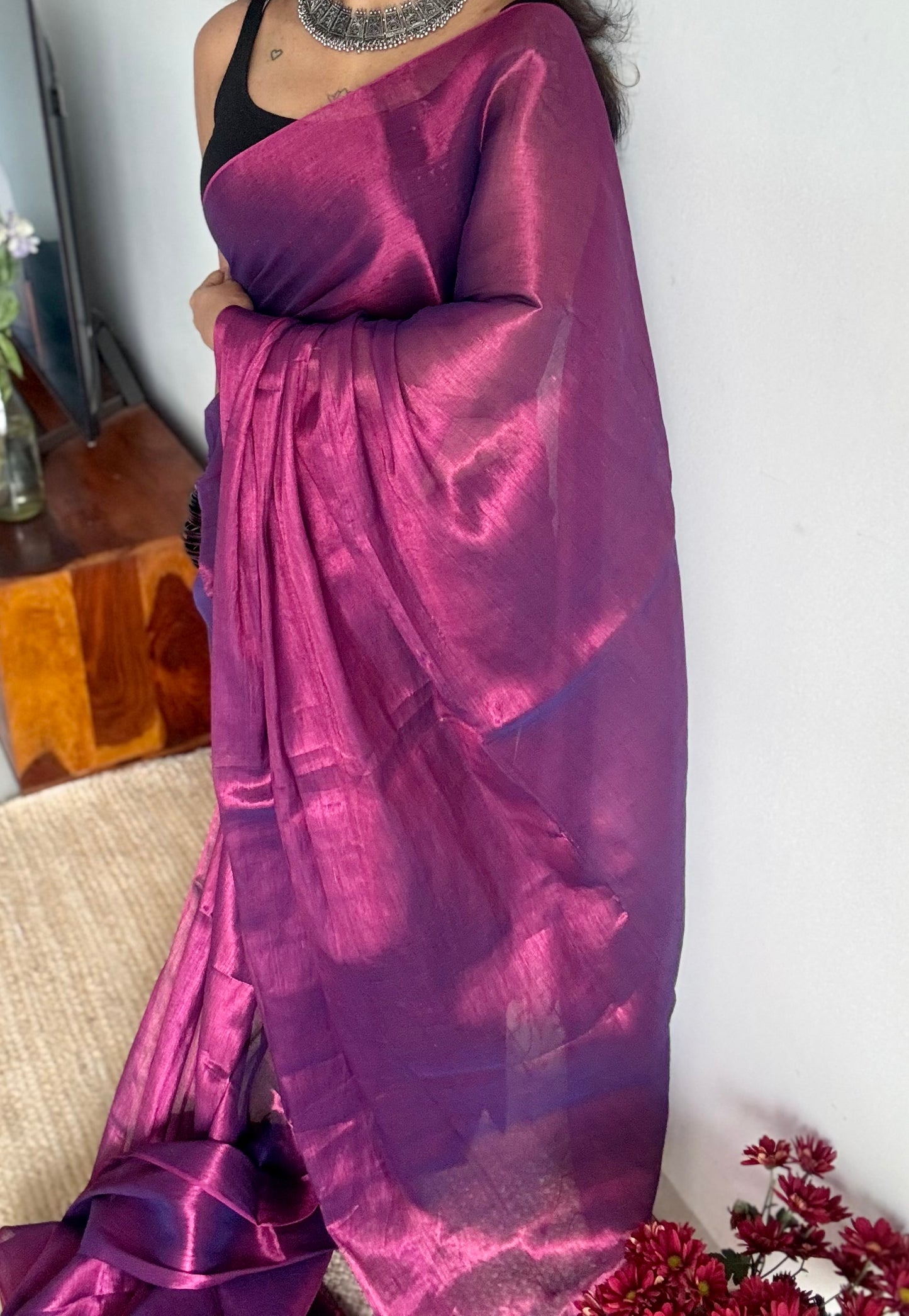 Dark pink dual tone mul tissue - YCBCMCLSE62