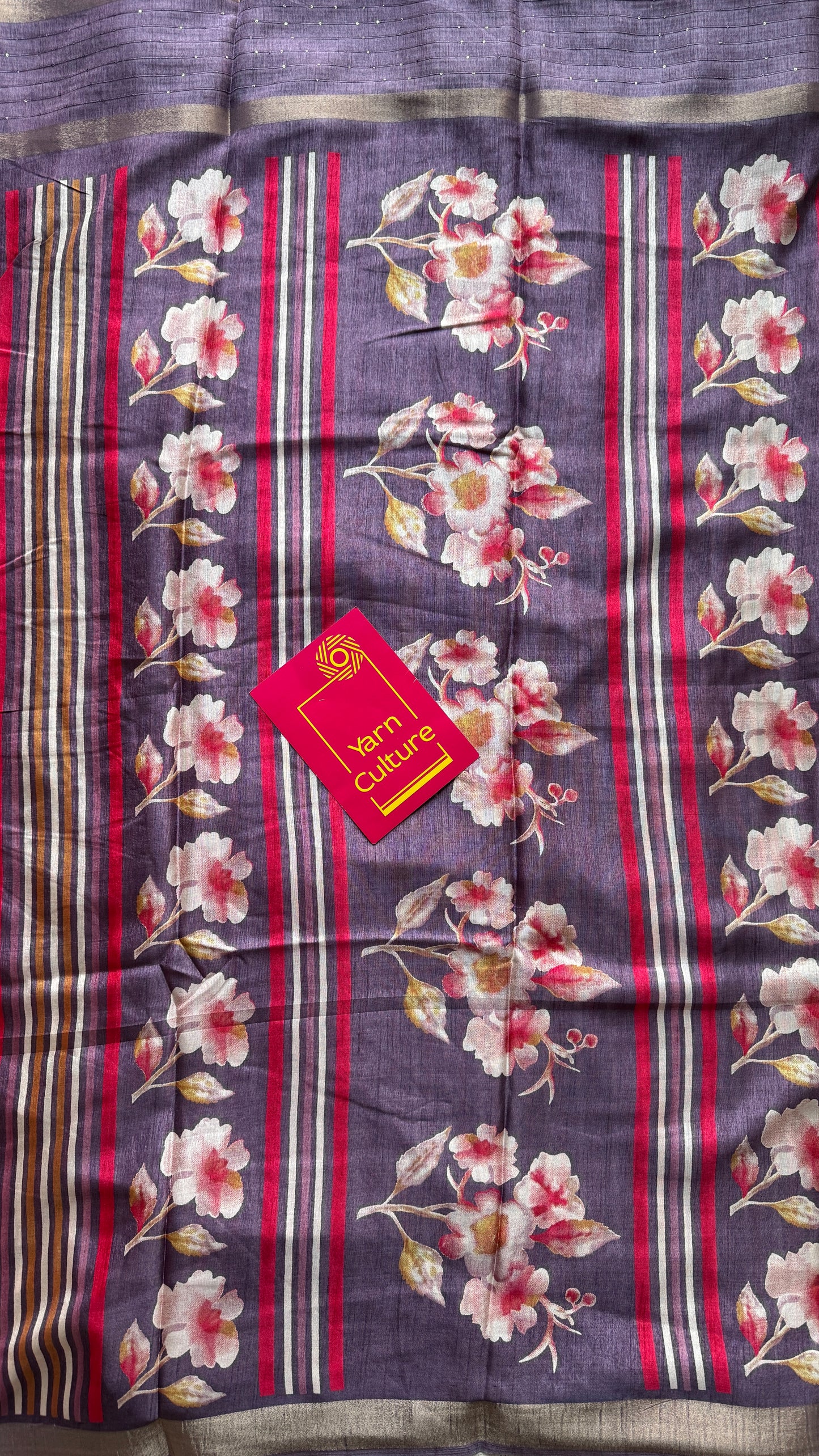Lilac Floral Prints - Semi-Crepe