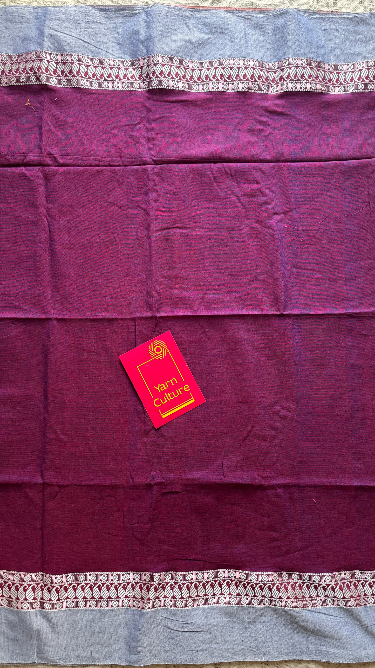 Purple Flame - Phulia Handwoven Soft Cotton YCBCFC13