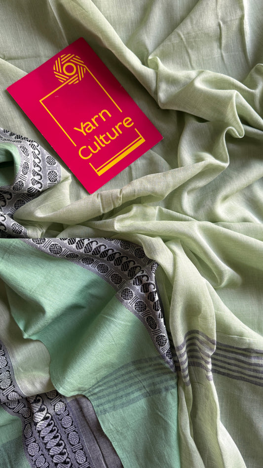 Whispers of Sage - Phulia Handwoven Soft Cotton YCBCFC14