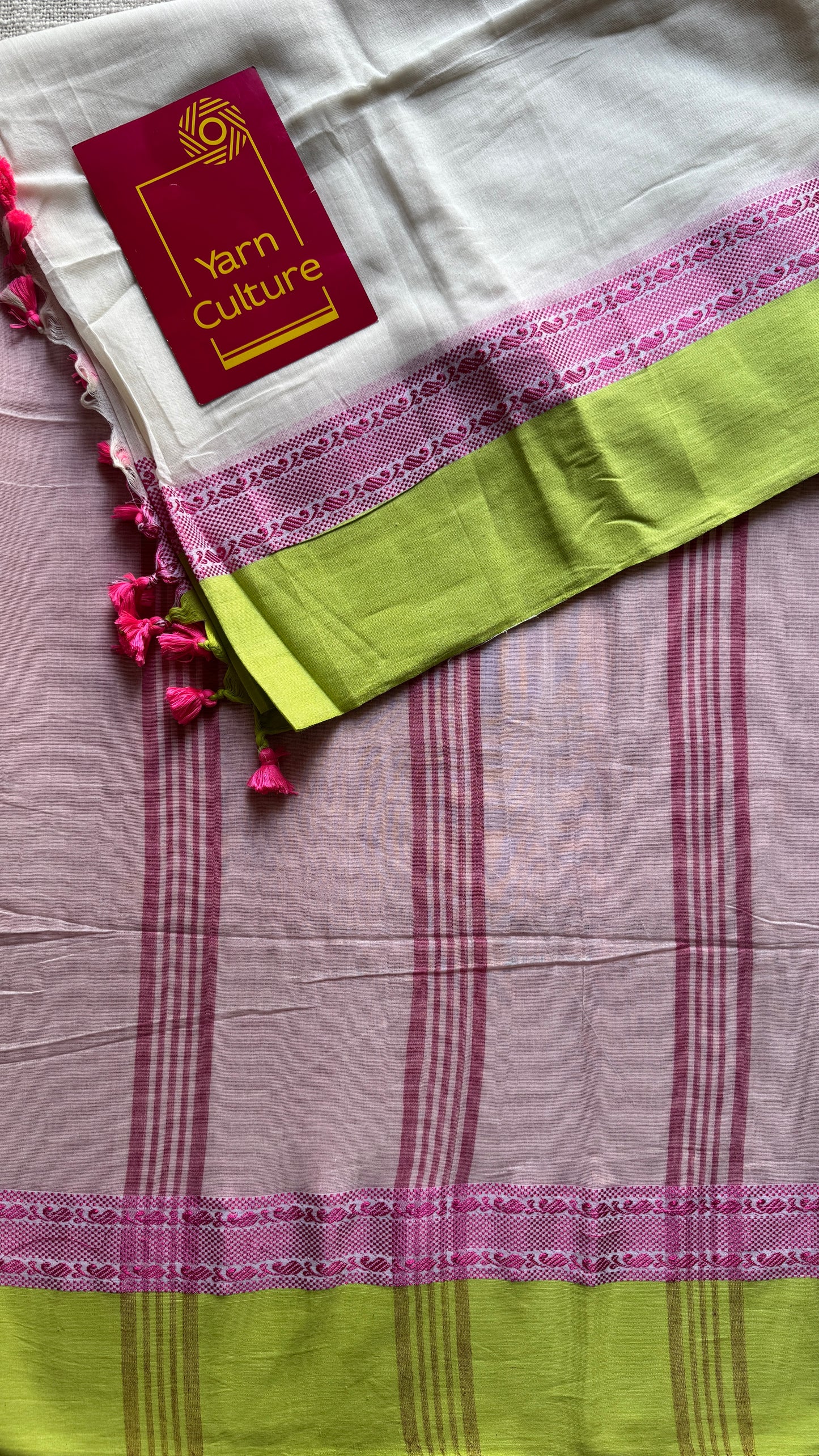 Citrus Blossom - Phulia Handwoven Soft Cotton YCBCFC12