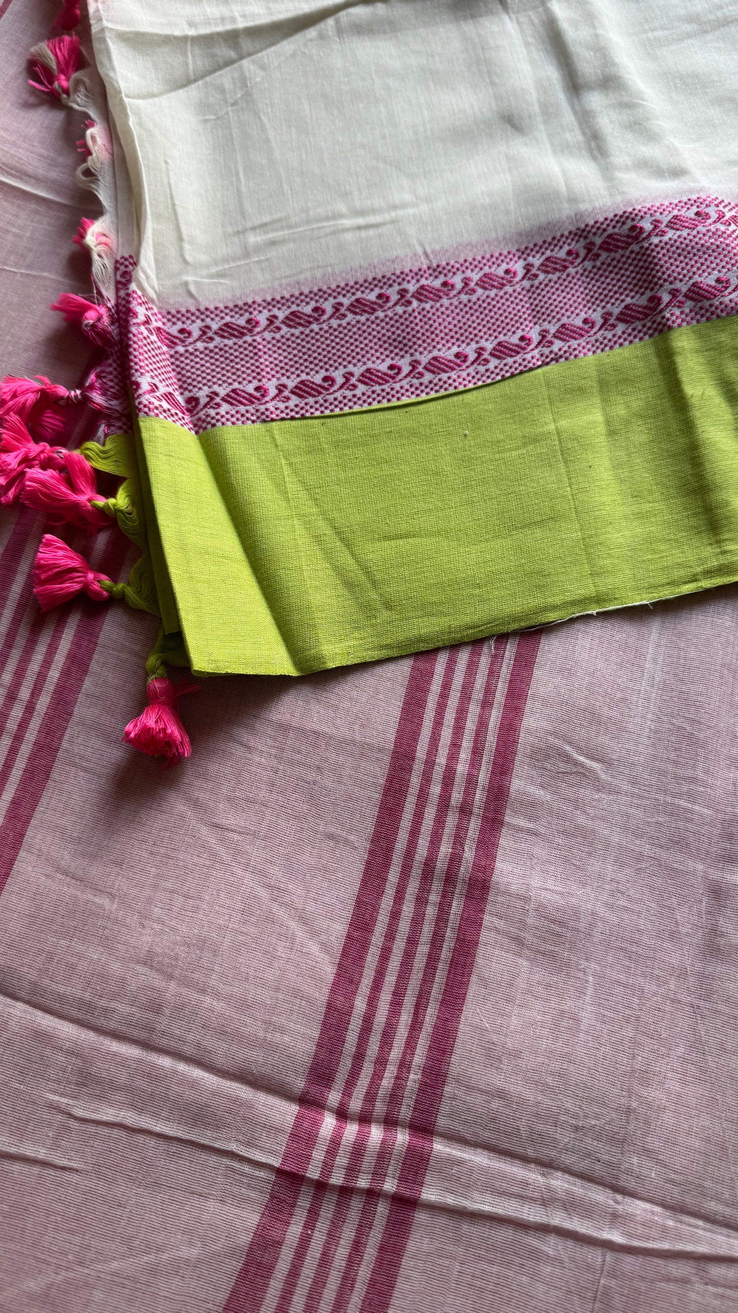 Citrus Blossom - Phulia Handwoven Soft Cotton YCBCFC12