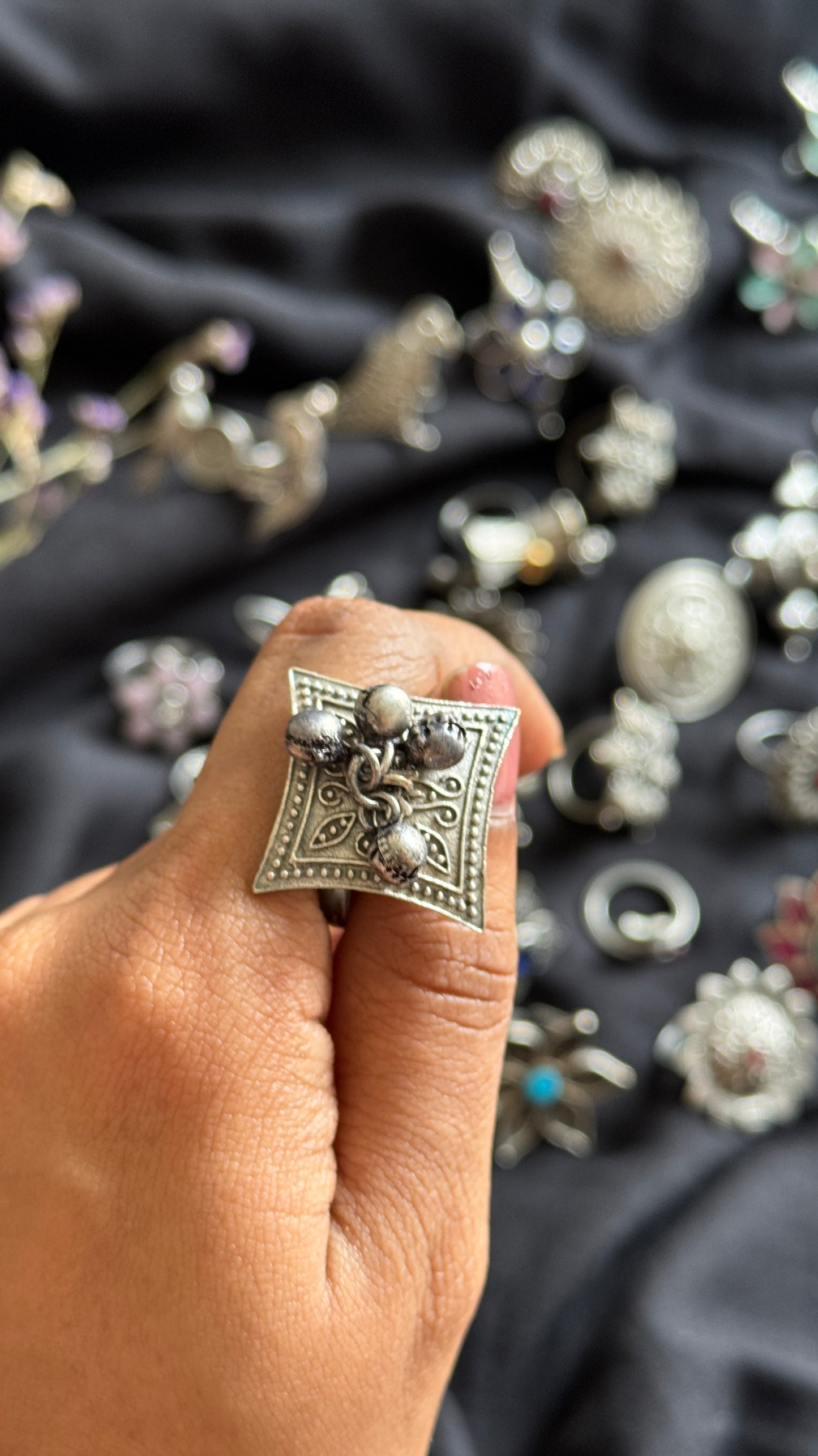 Adjustable Ring - ghungroo