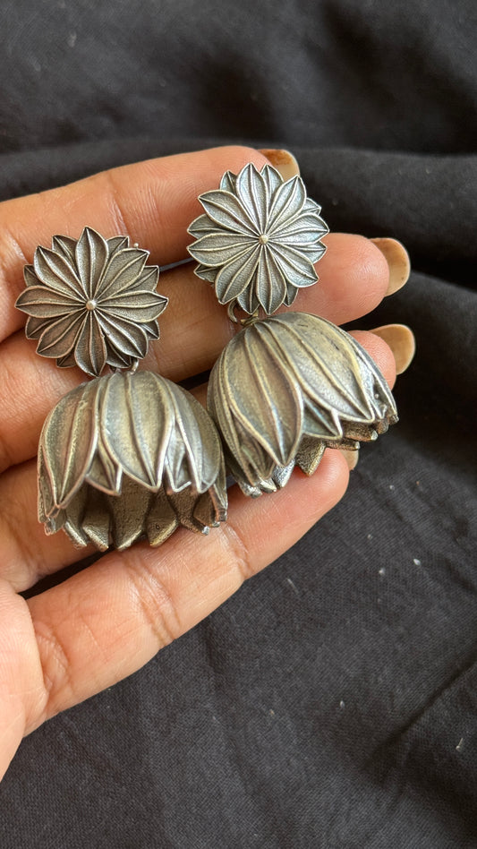 Lotus Jhumka - YCOSEJ241