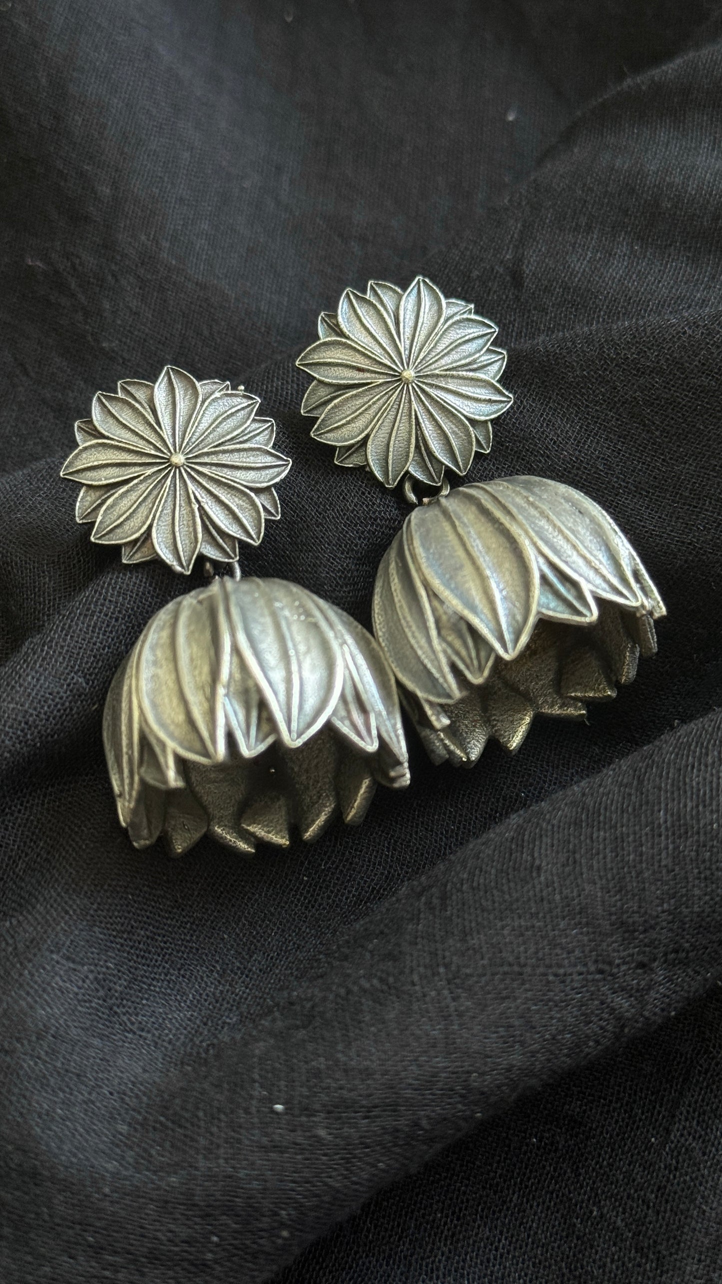 Lotus Jhumka - YCOSEJ241