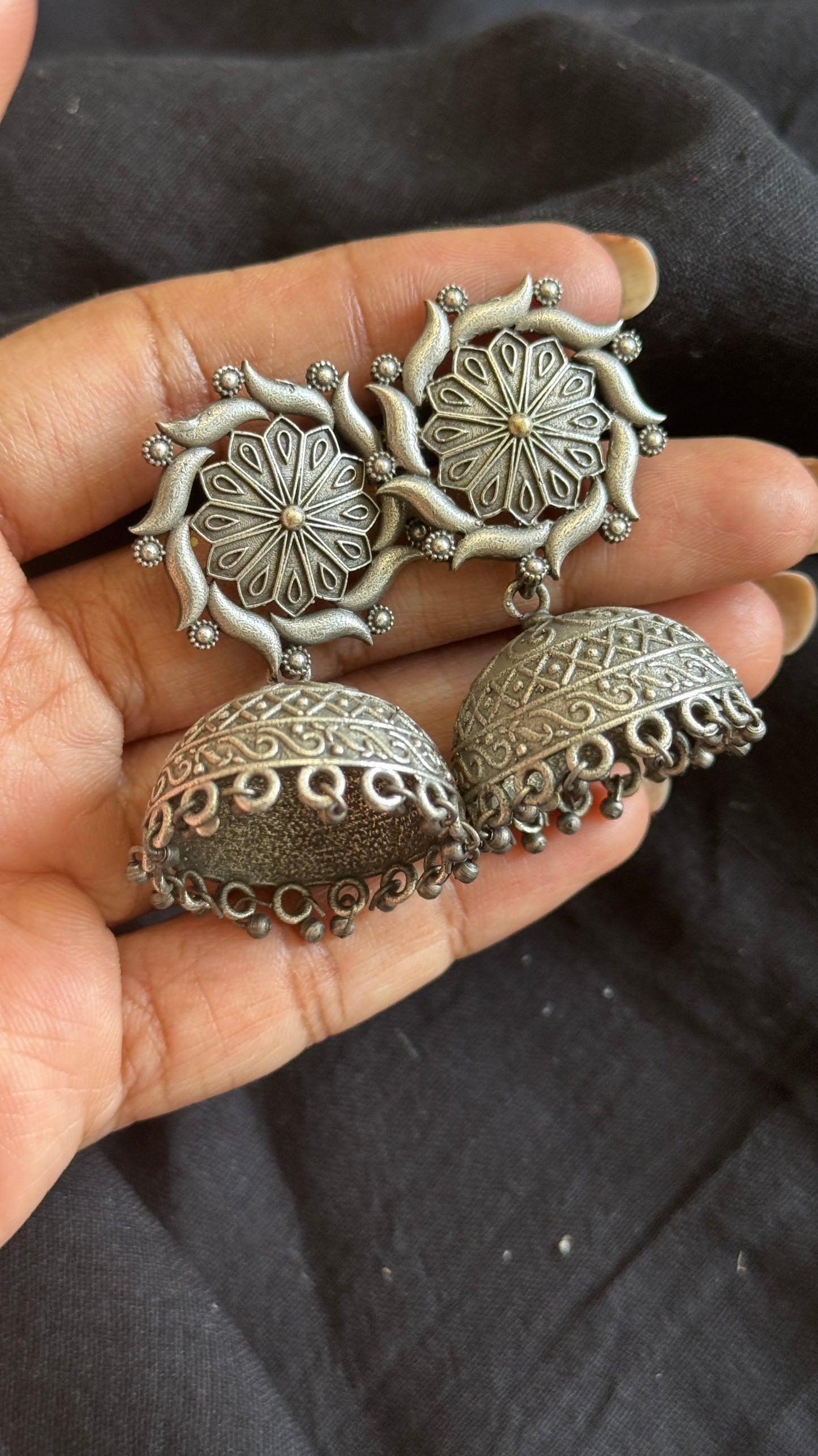 Floral Jhumka