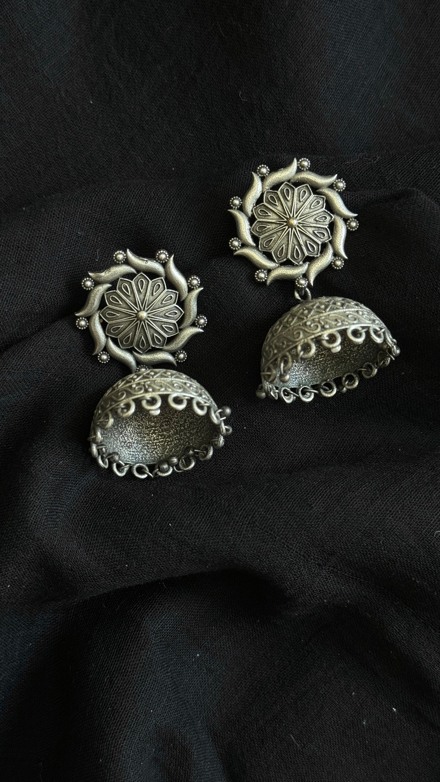 Floral Jhumka