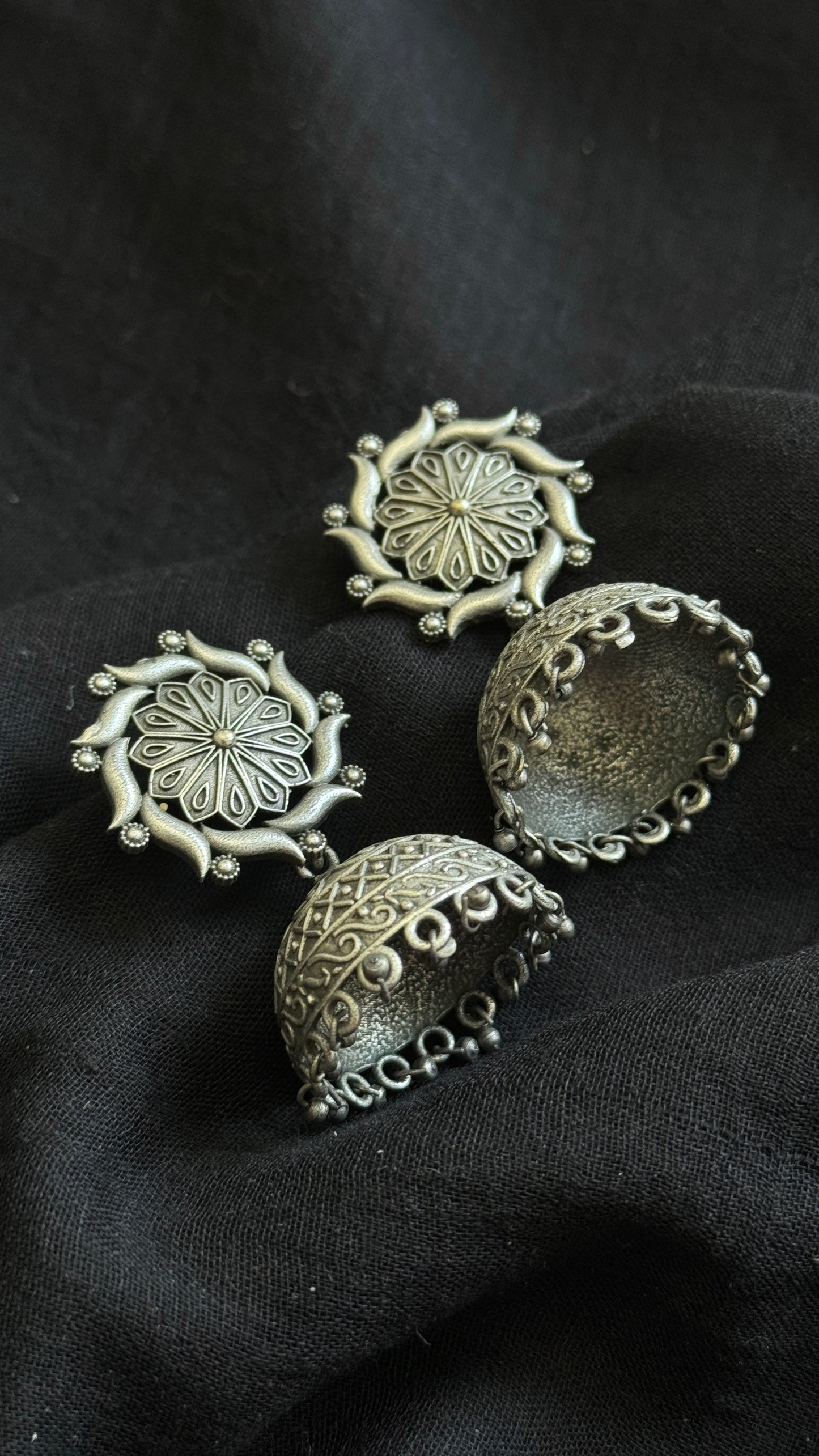 Floral Jhumka