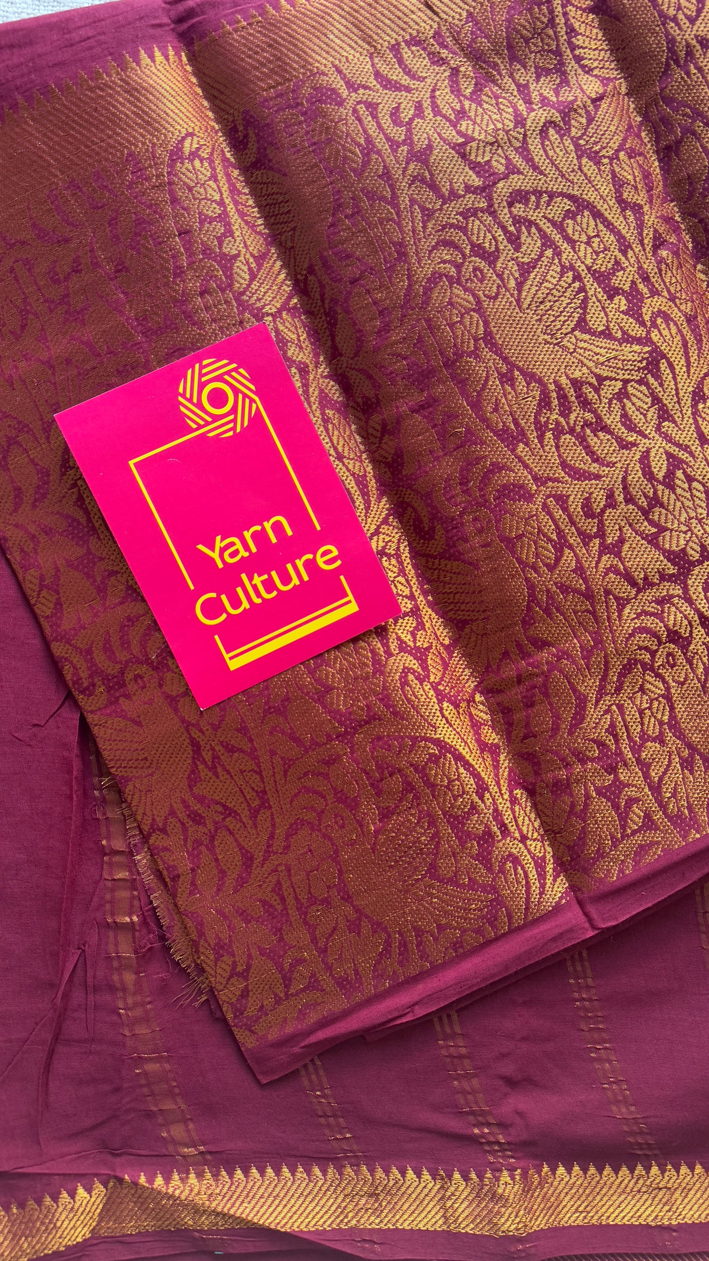 Maroon Vanasringaram - Madurai Soft Cotton