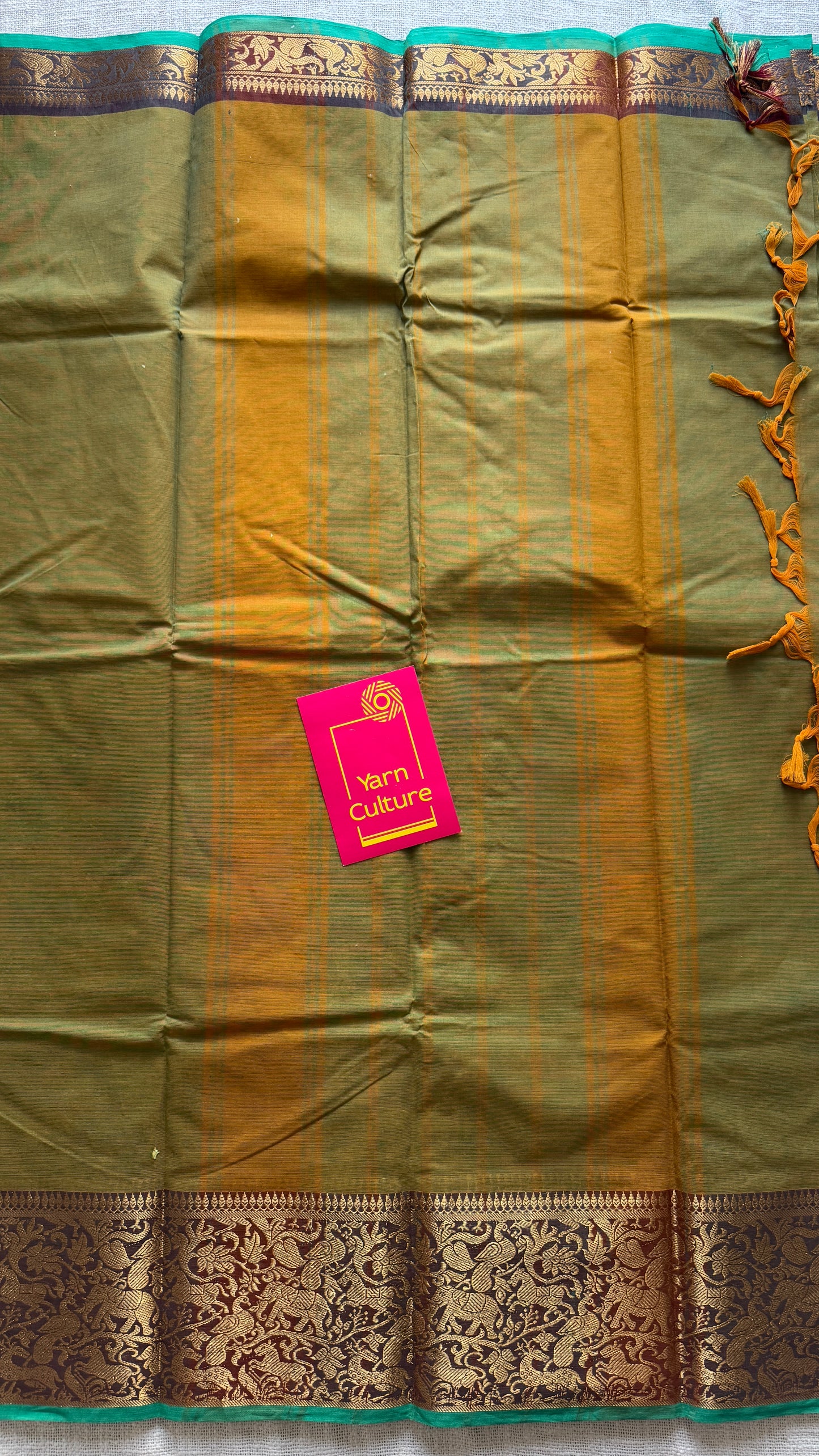 Lemon Ginger Green - Chettinad Cotton - YCCKL10