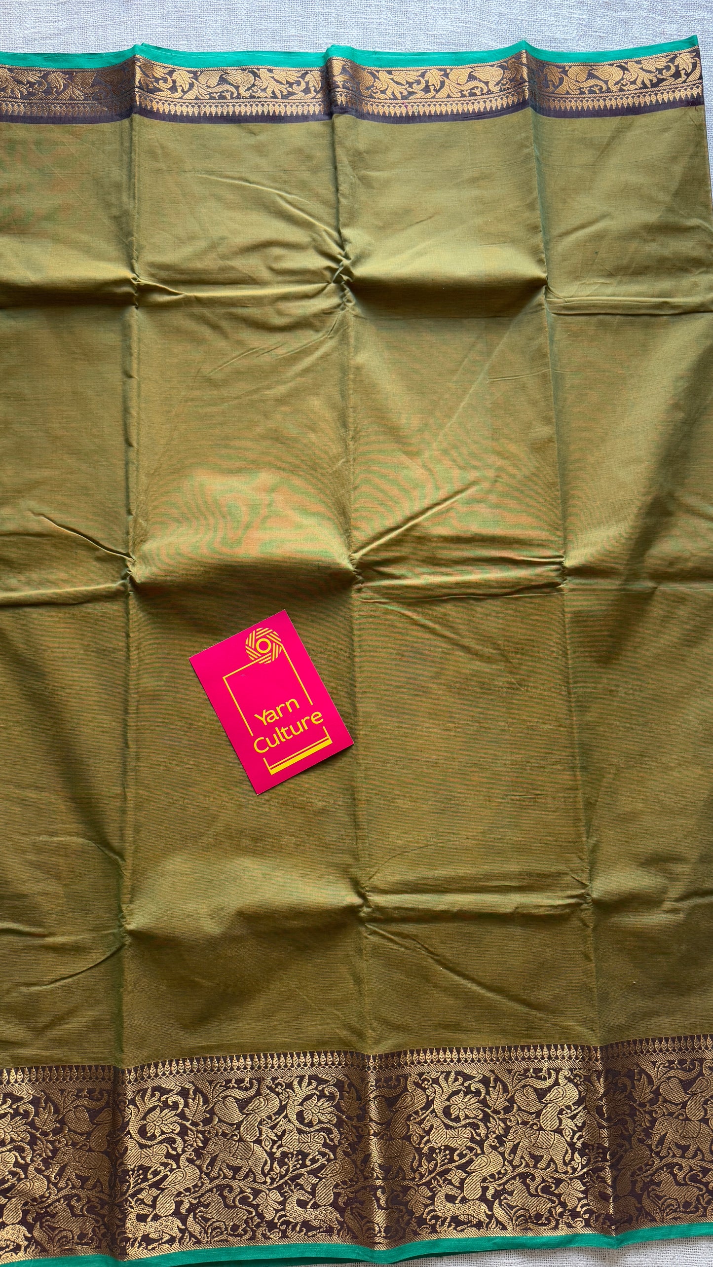 Lemon Ginger Green - Chettinad Cotton - YCCKL10