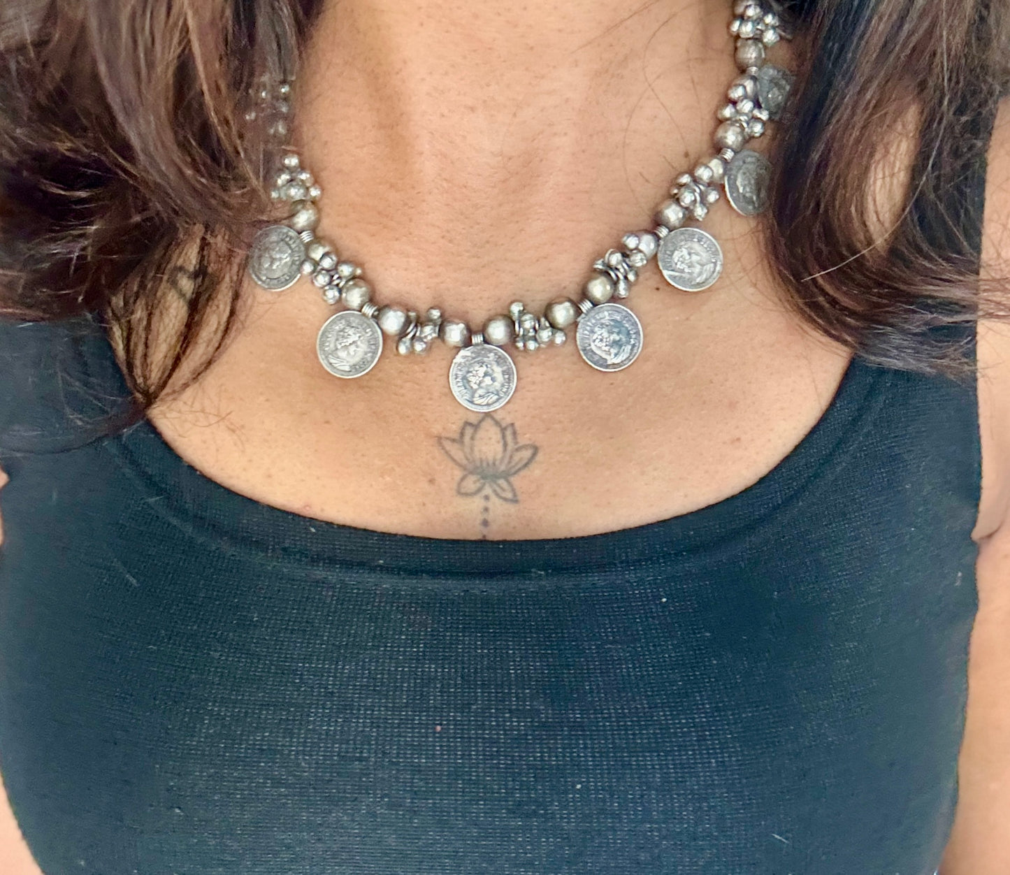 Coin necklace