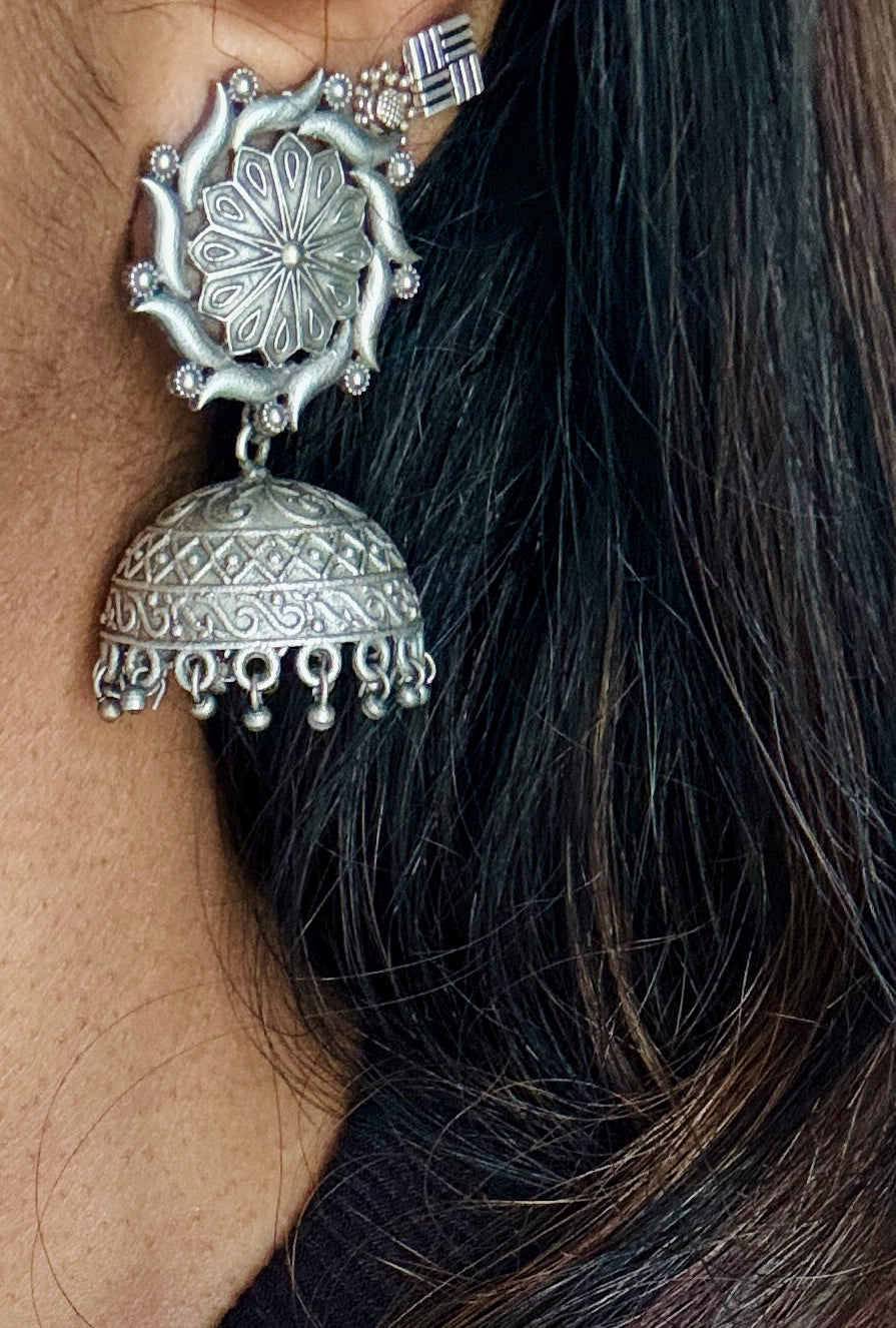 Floral Jhumka