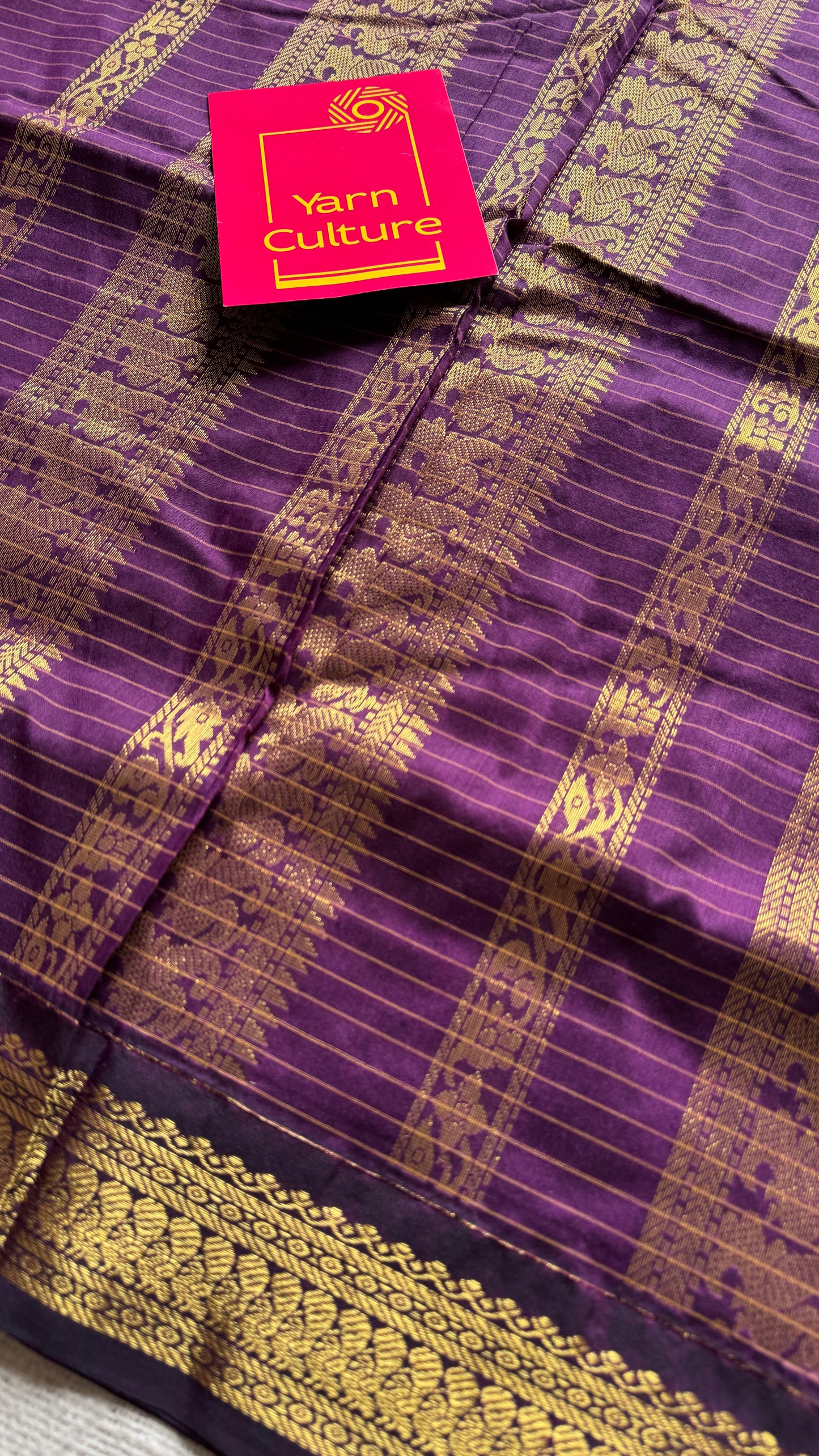 Light Green - Purple Pink (Vadamalli), Checks - Kalyani Cotton Silk - YCCOTNKCSC05