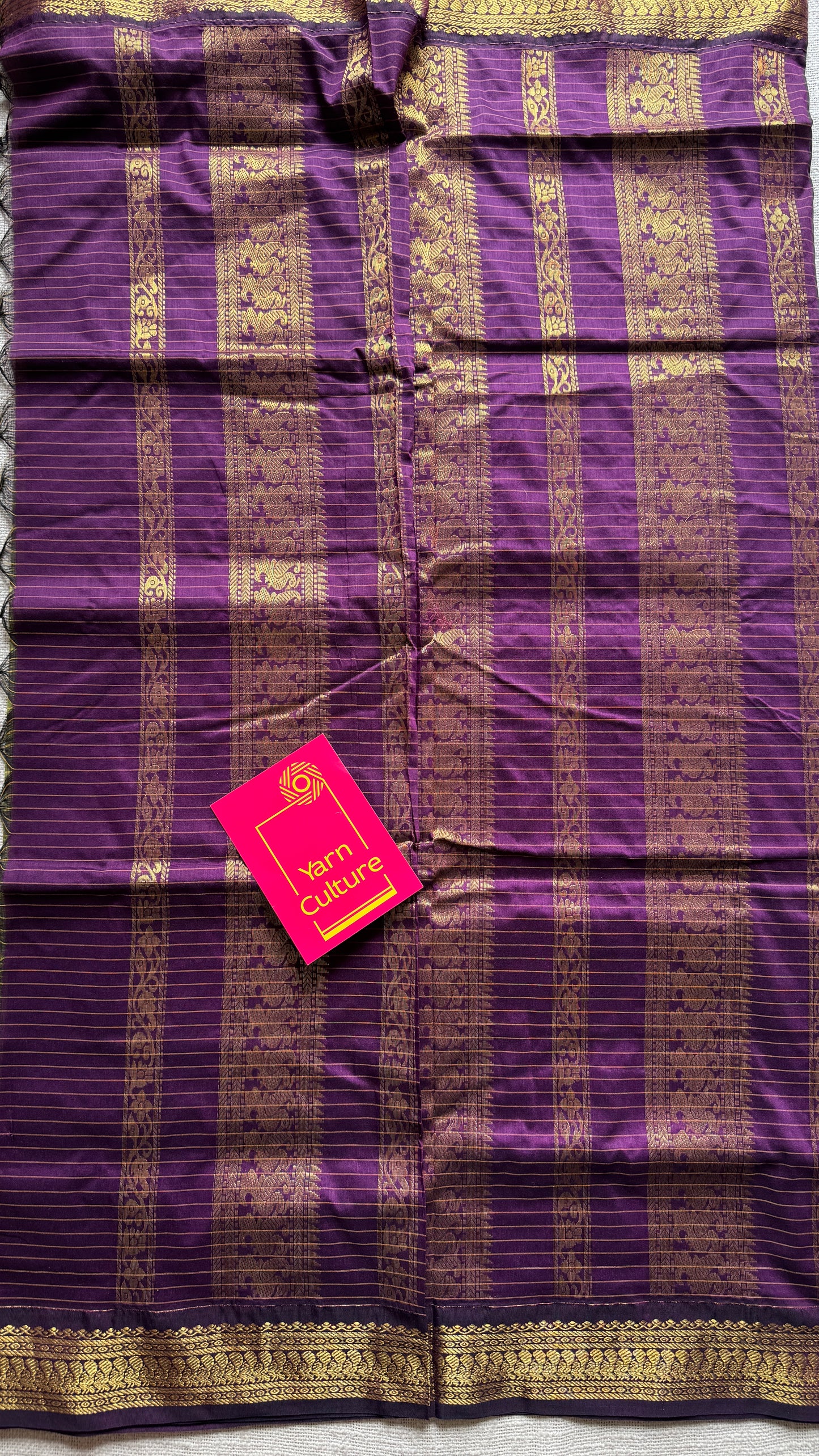 Light Green - Purple Pink (Vadamalli), Checks - Kalyani Cotton Silk - YCCOTNKCSC05