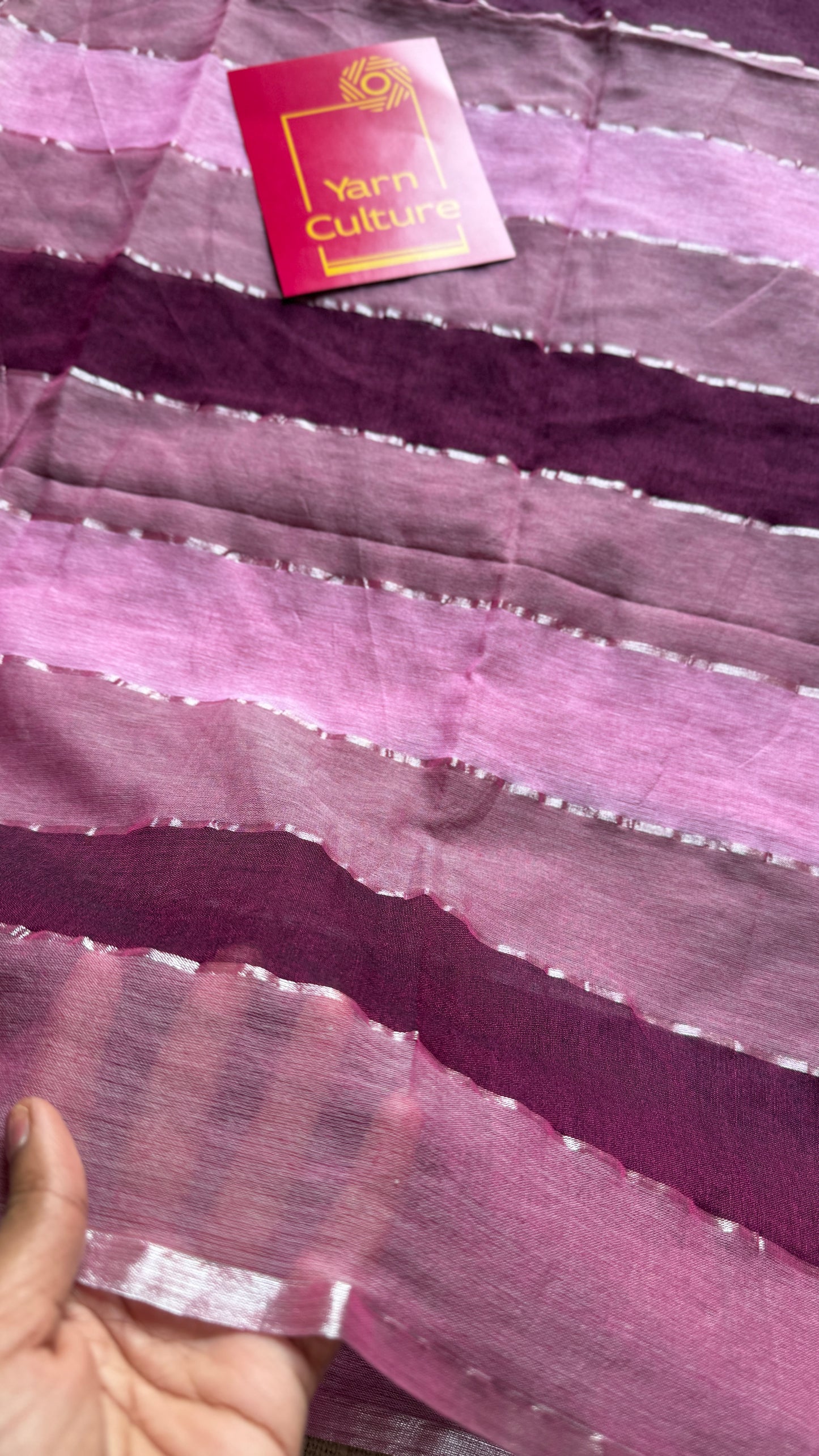 Raspberry Whirl - Pink and wine colour block hues, mul cotton