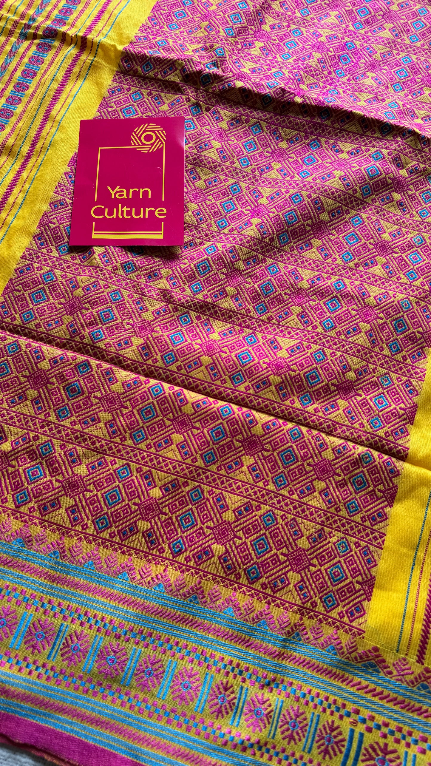 Rongmoni (ৰঙমণি) - a gem of colors, soft cotton - YCHOTEA05