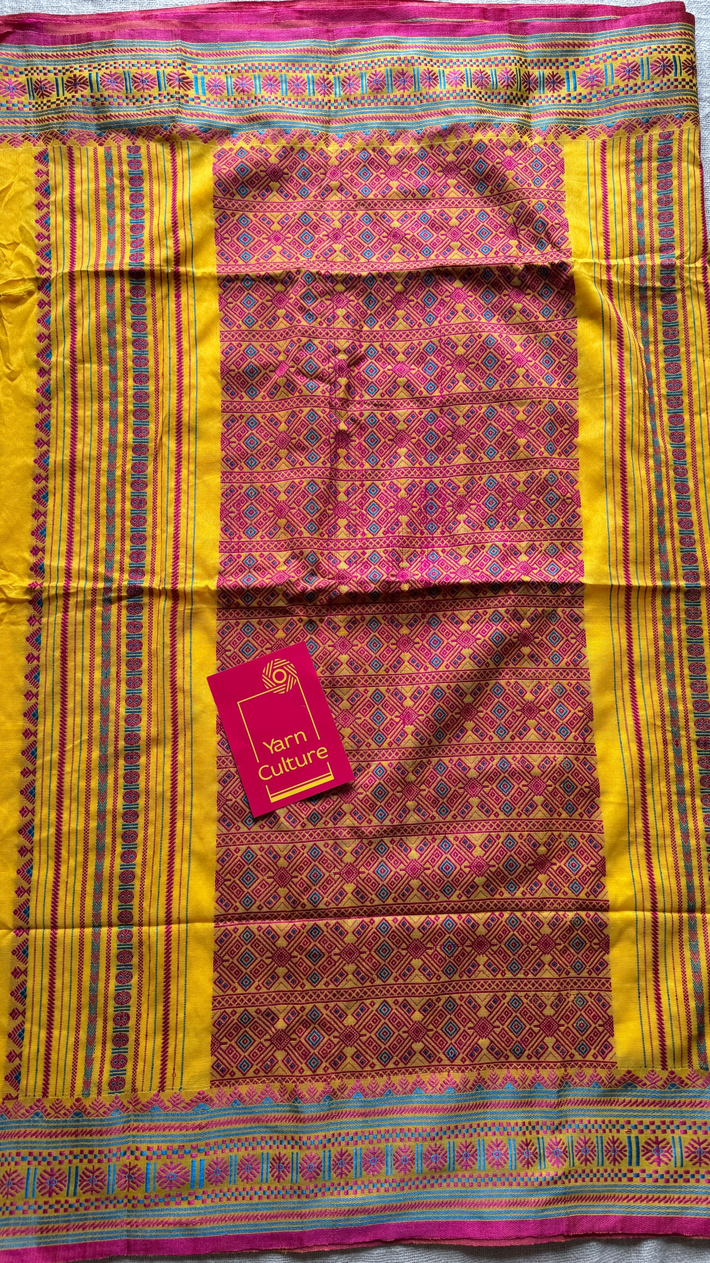 Rongmoni (ৰঙমণি) - a gem of colors, soft cotton - YCHOTEA05