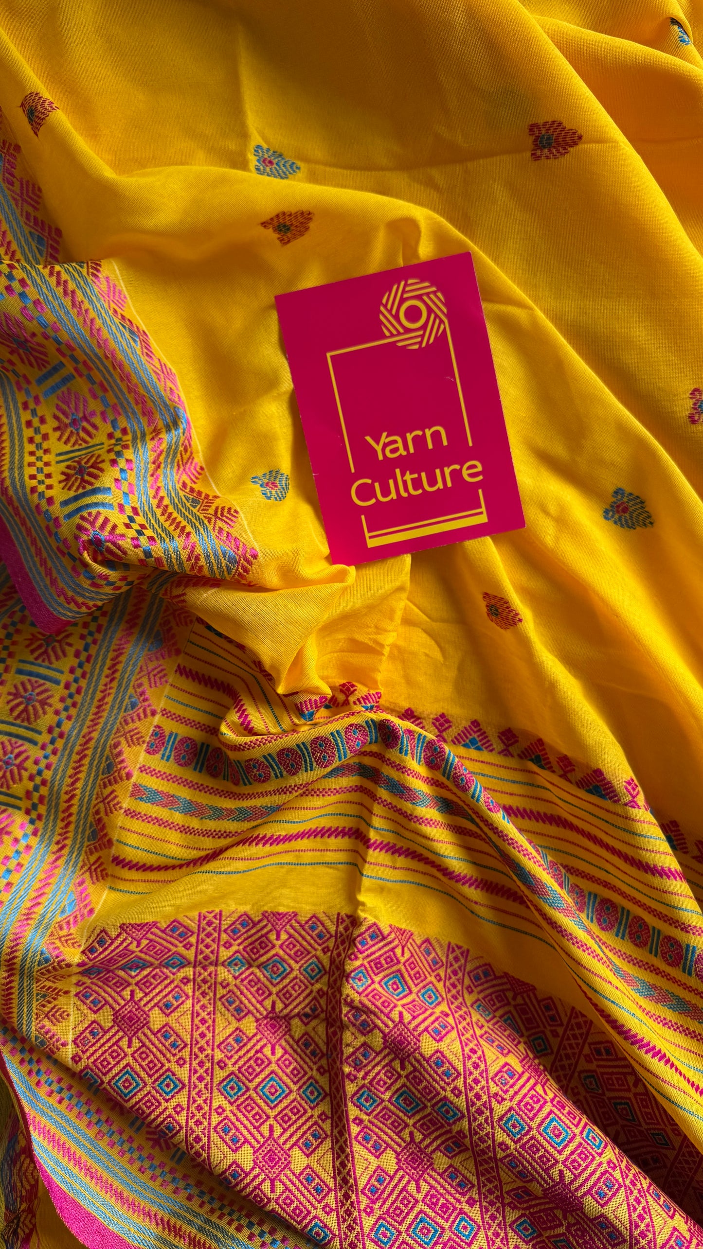 Rongmoni (ৰঙমণি) - a gem of colors, soft cotton - YCHOTEA05