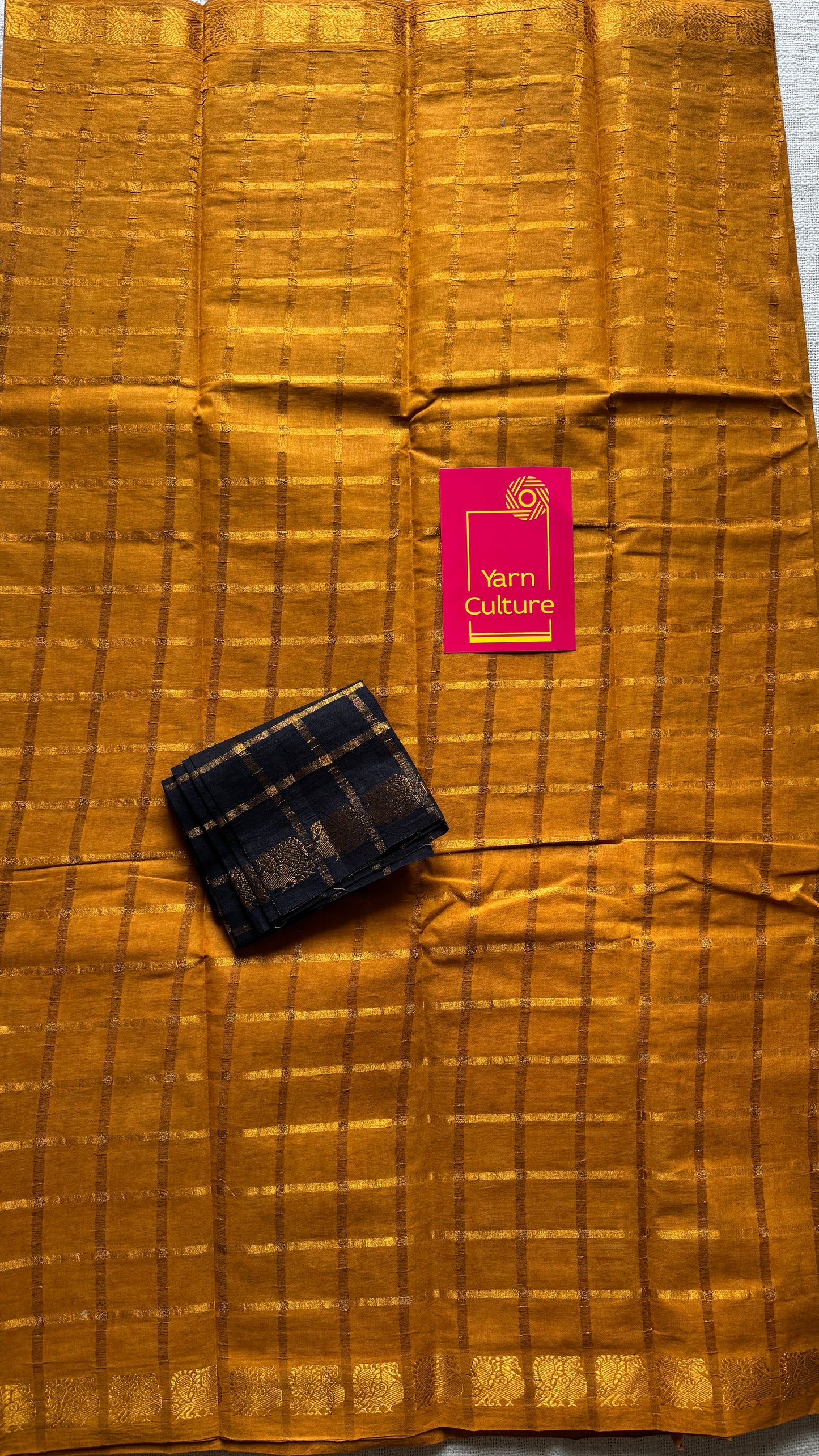 Turmeric yellow pavithra kattam sungudi