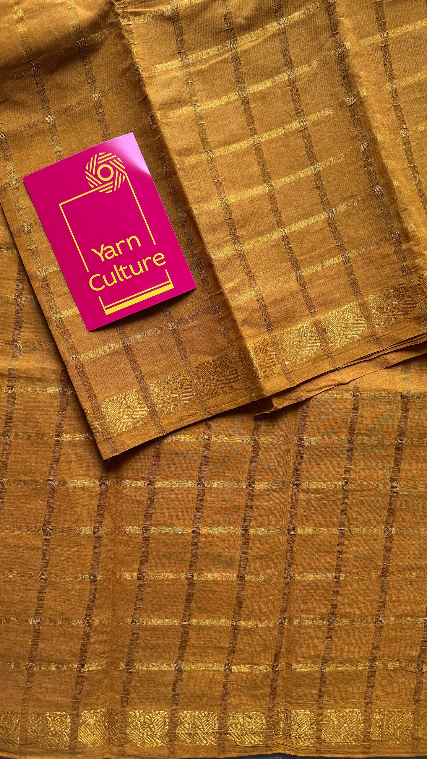 Turmeric yellow pavithra kattam sungudi