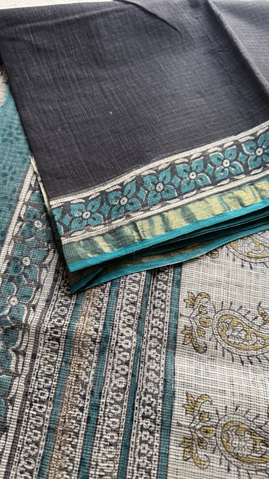 Meghdoot - Kota Doria with zari border YCBCRJ05