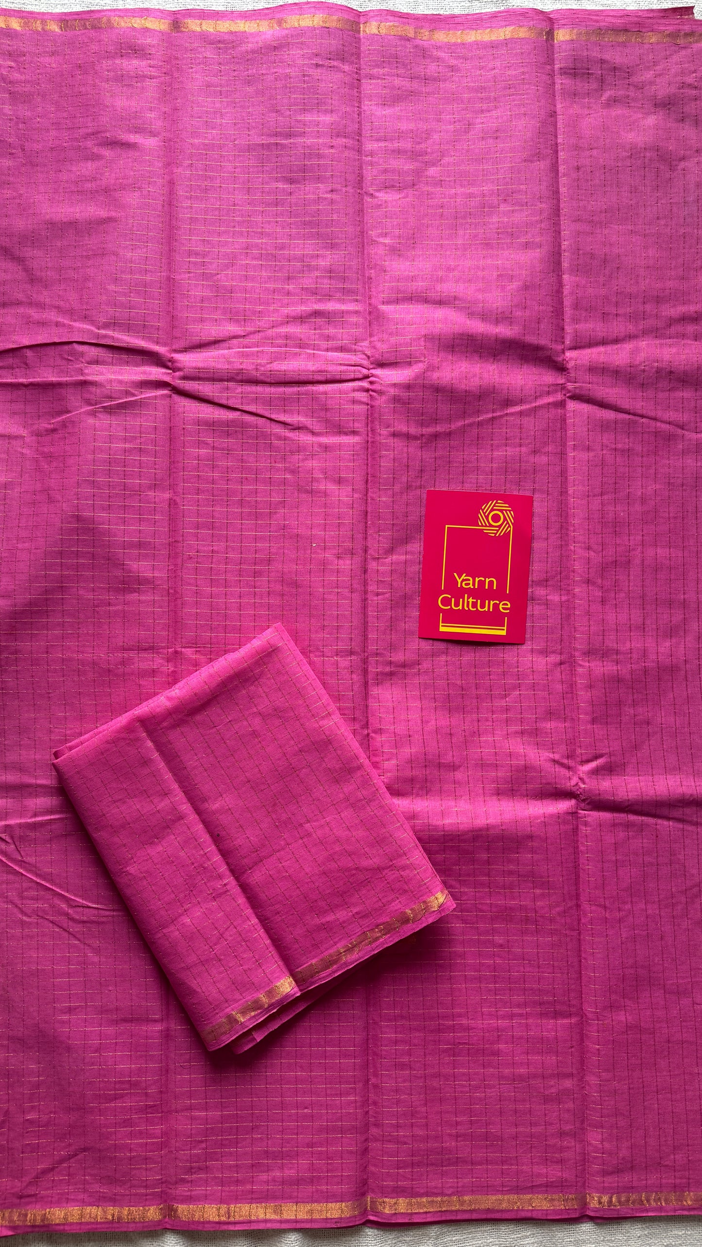 Pink mini kattam sungudi - YCMCMCS02