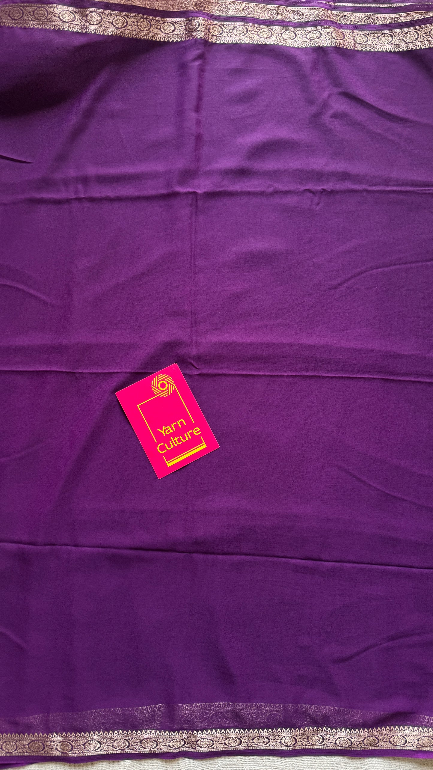 Purple Pink (vadamalli) - Chiffon
