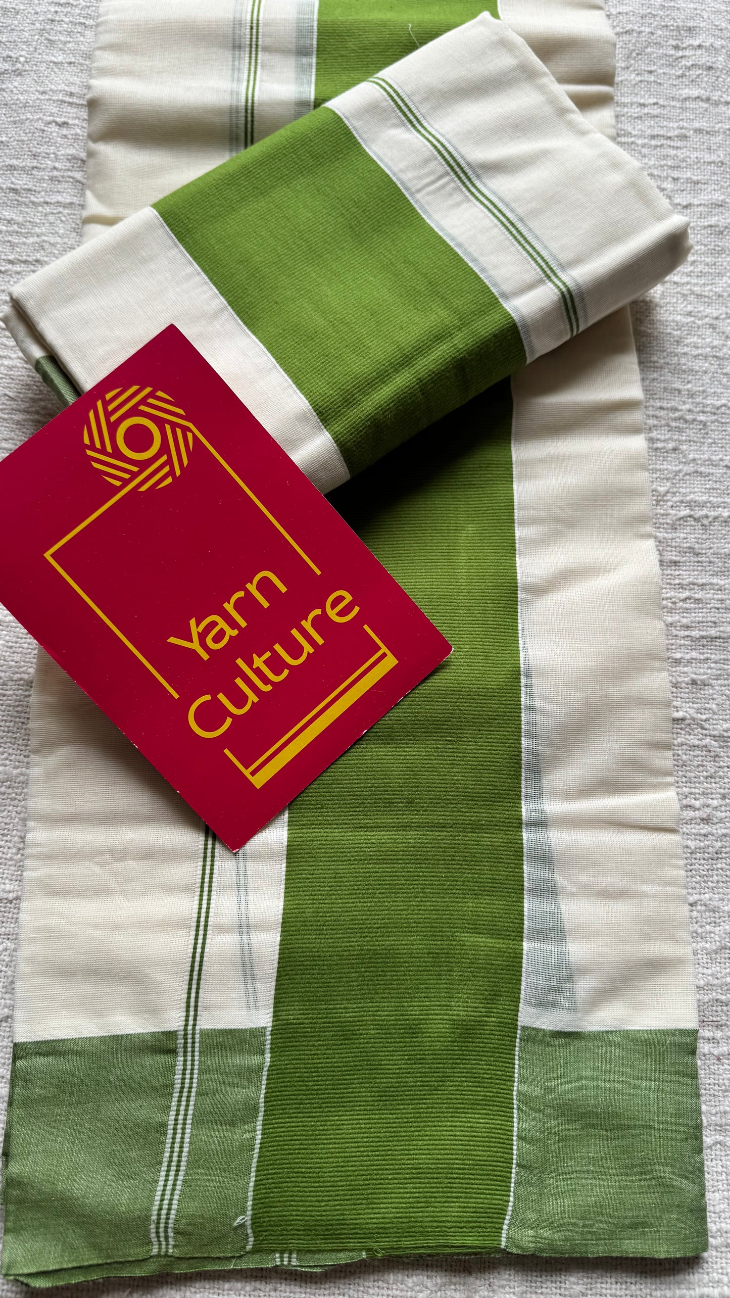 Set mund kattikkara (wider border) green - YCON25KCST09