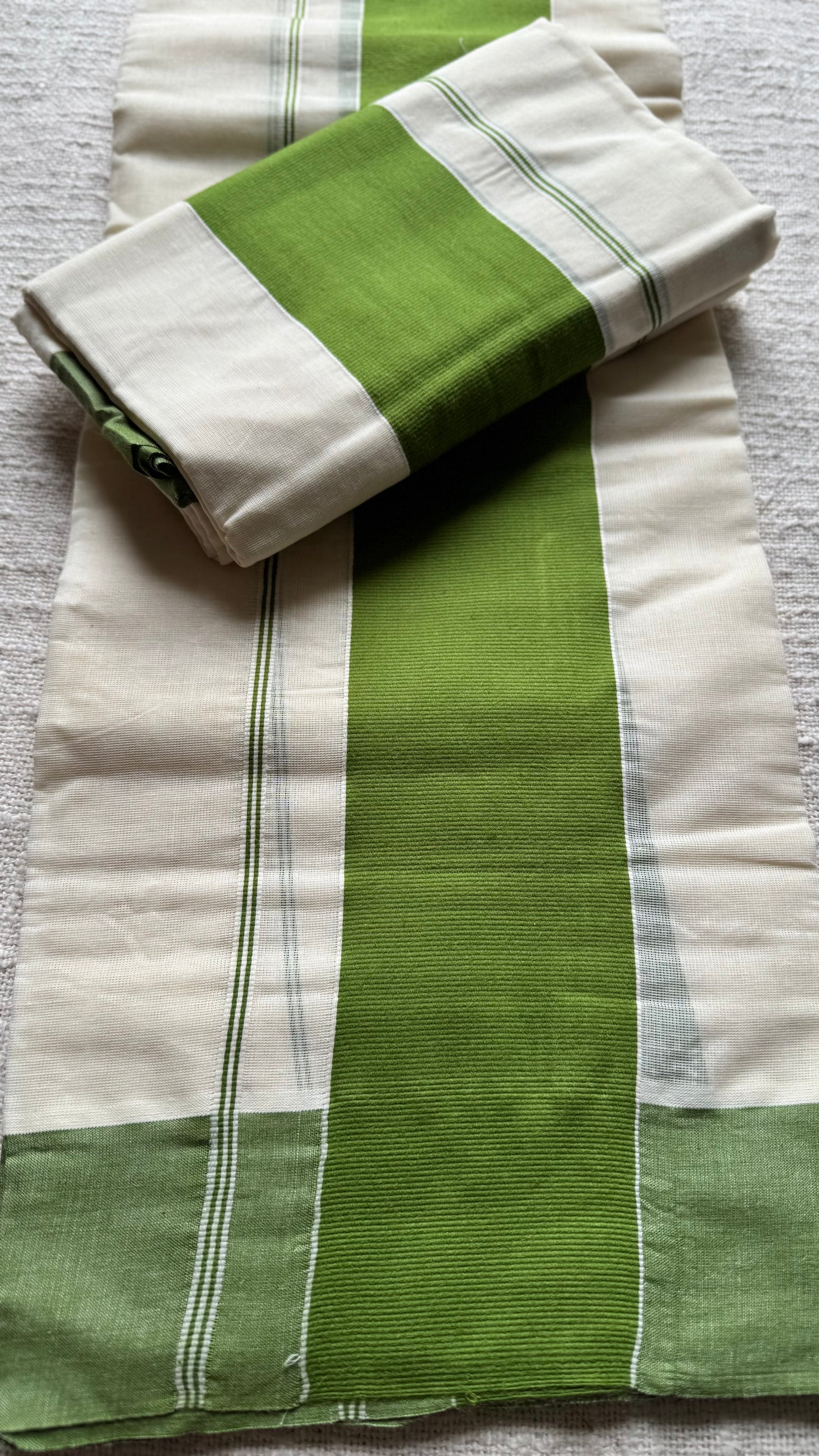Set mund kattikkara (wider border) green - YCON25KCST09