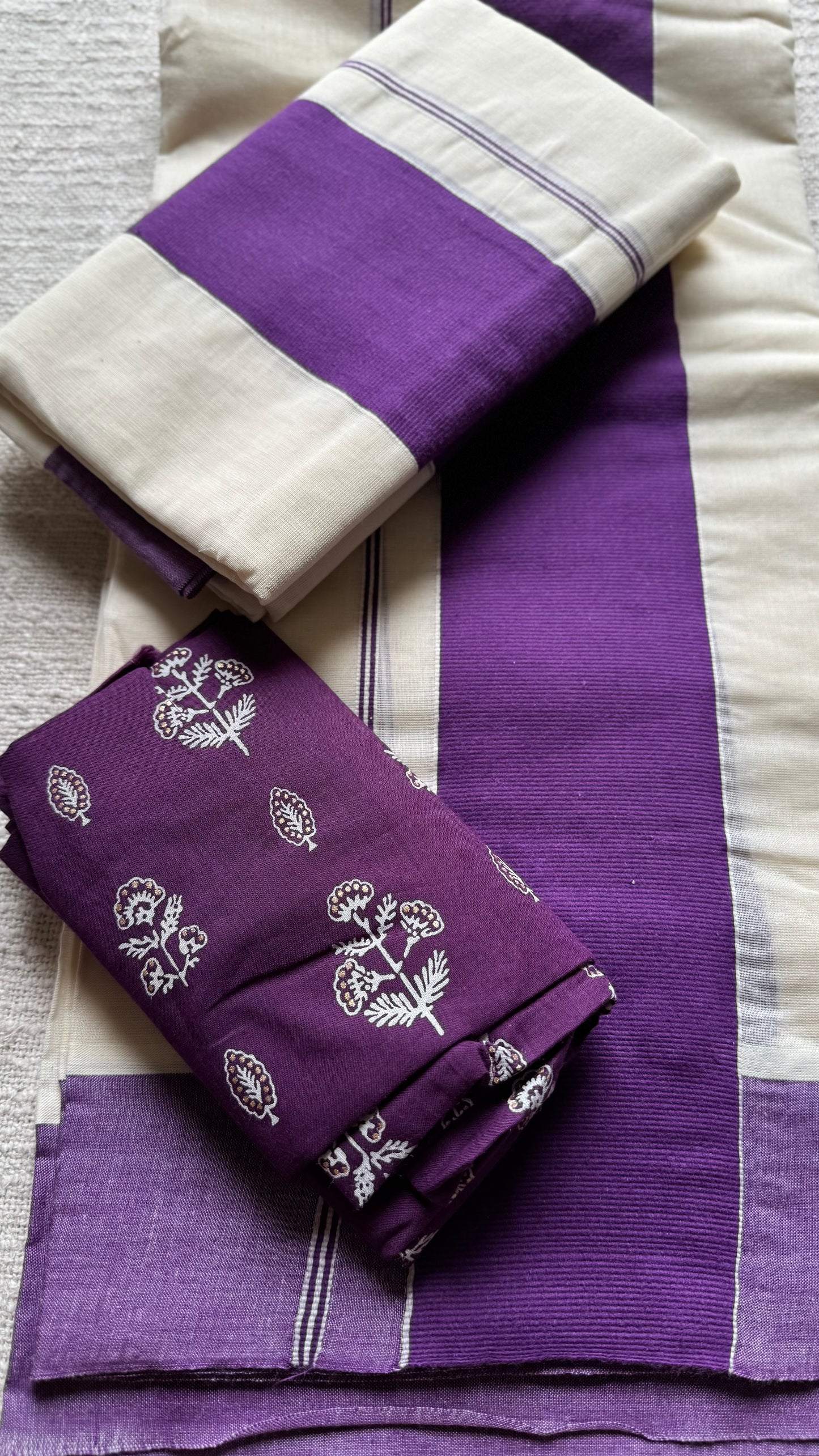 Set mund kattikkara (wider border) violet - YCON25KCST07