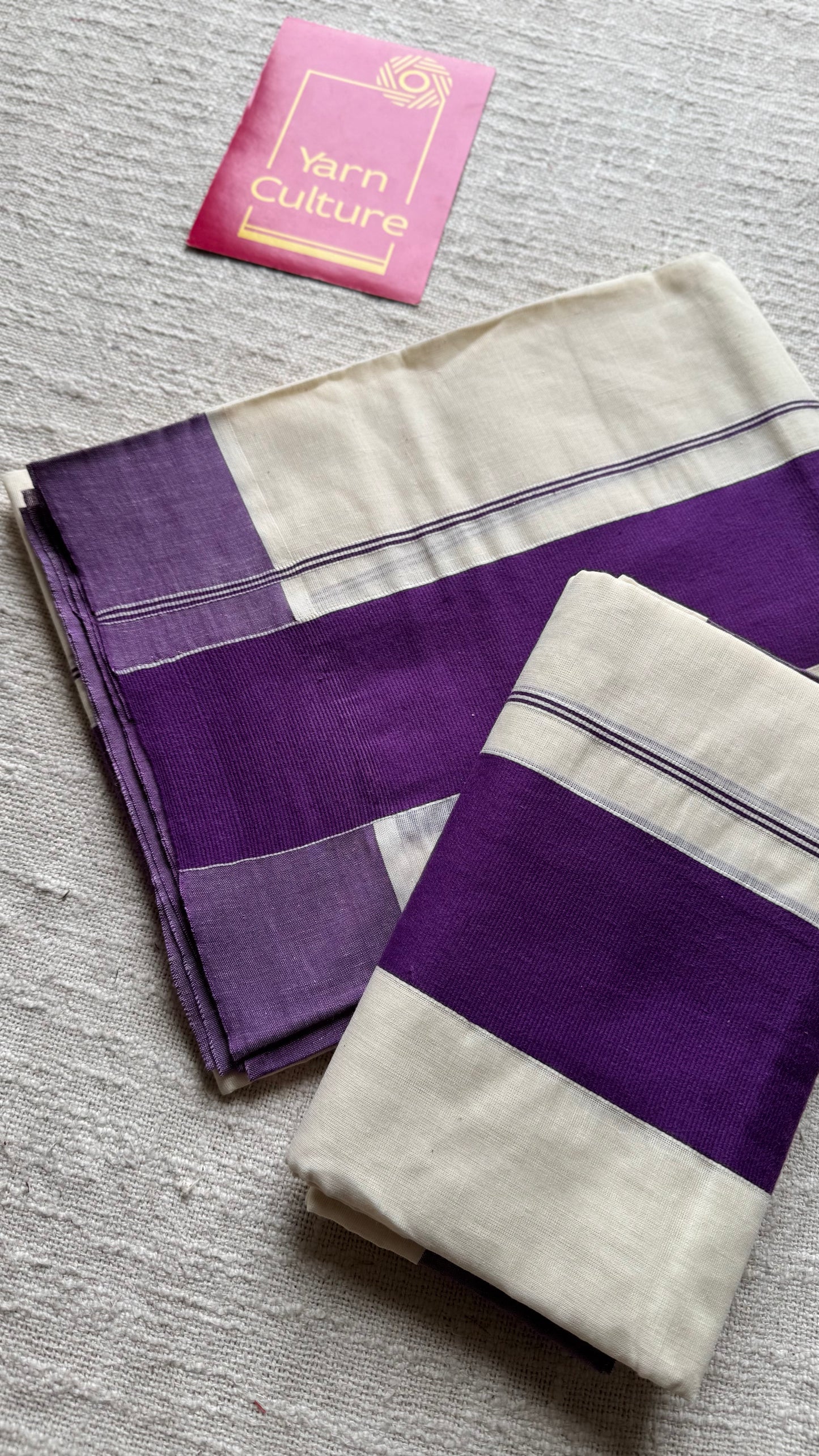 Set mund kattikkara (wider border) violet - YCON25KCST07