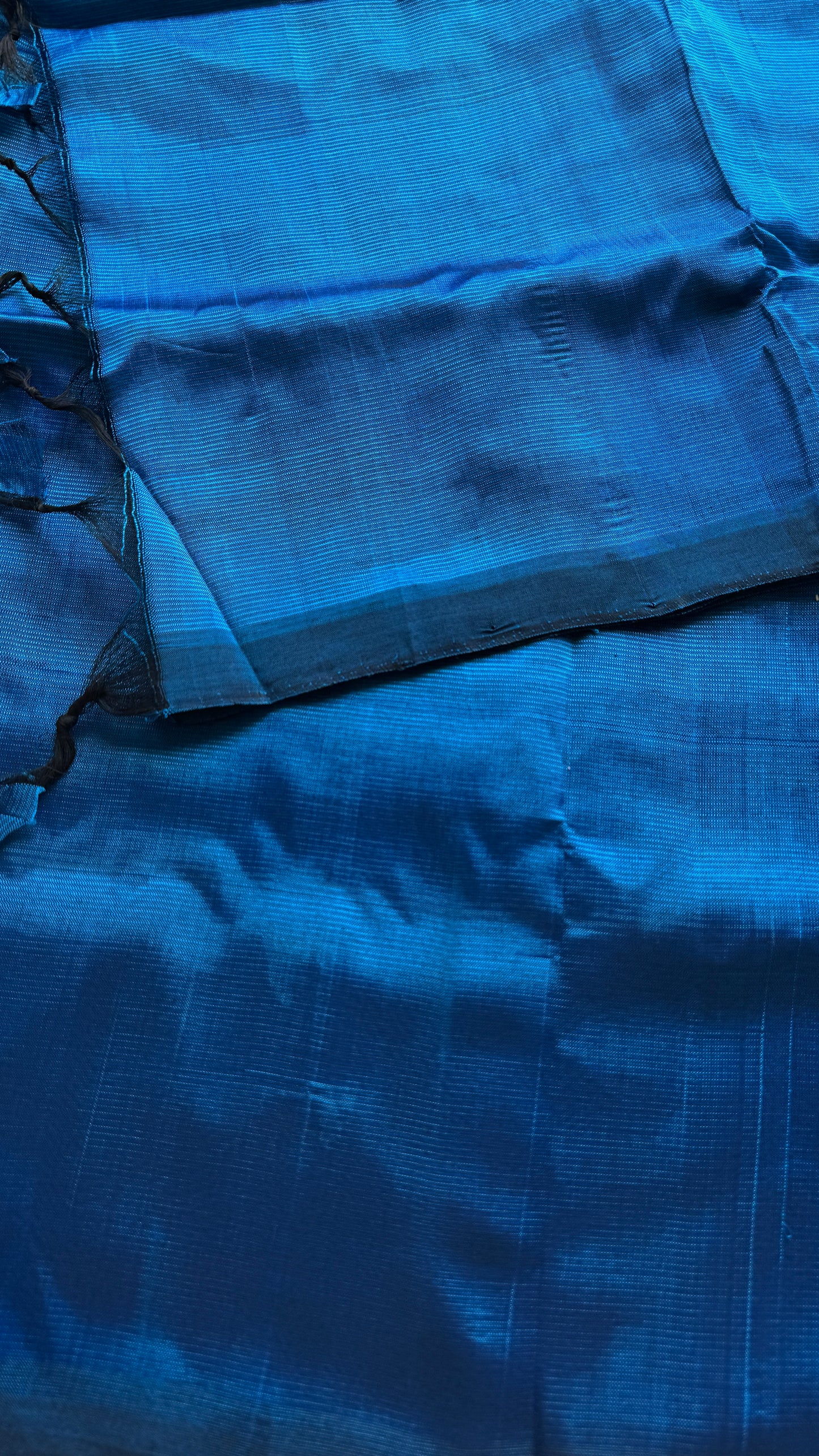 Plain royal blue, mangalgiri silk cotton, handwoven, soft, light weight - YCWOTDMSCM11
