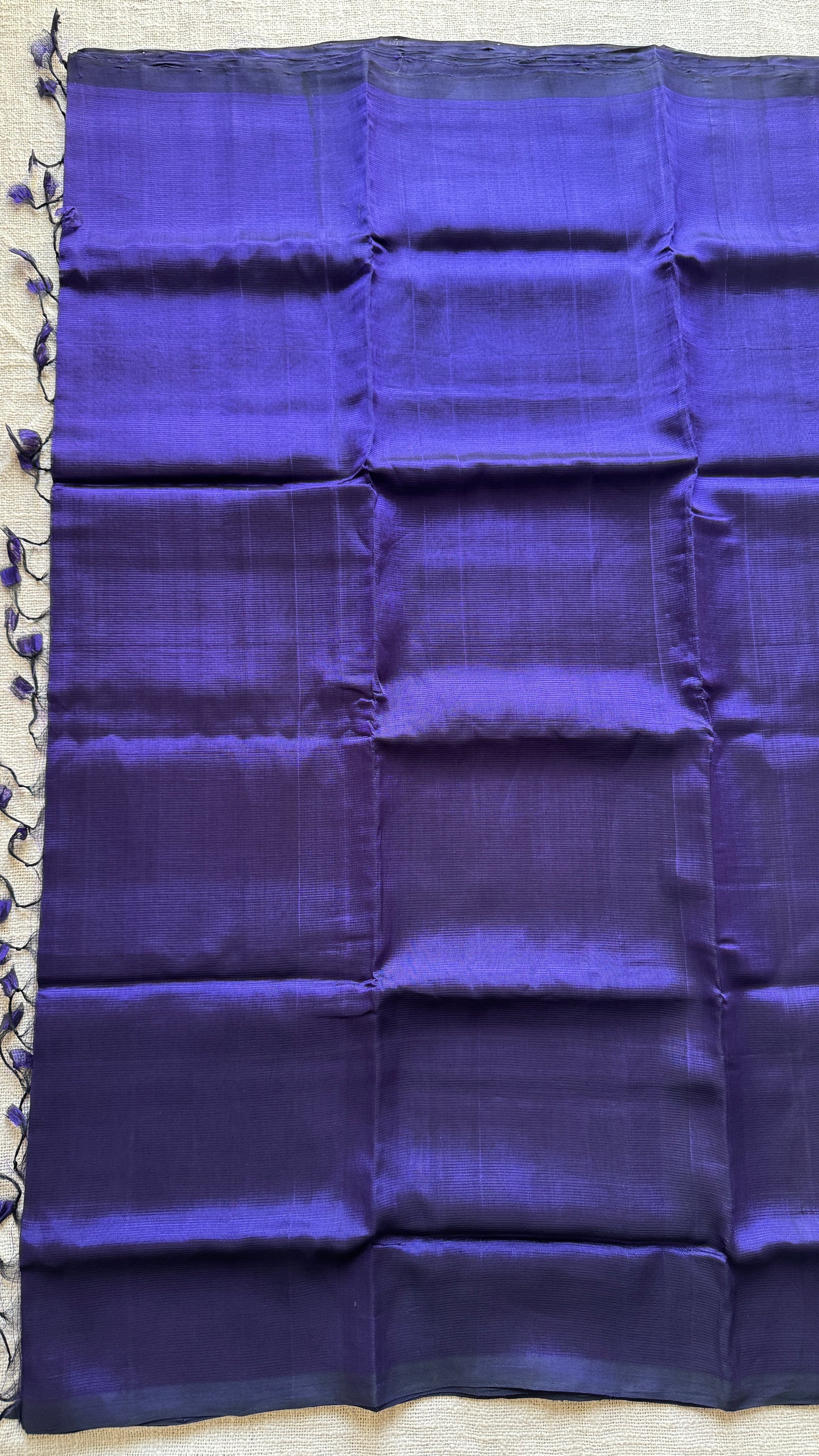 Plain violet, mangalgiri silk cotton, handwoven, soft, light weight - YCWOTDMSCM12