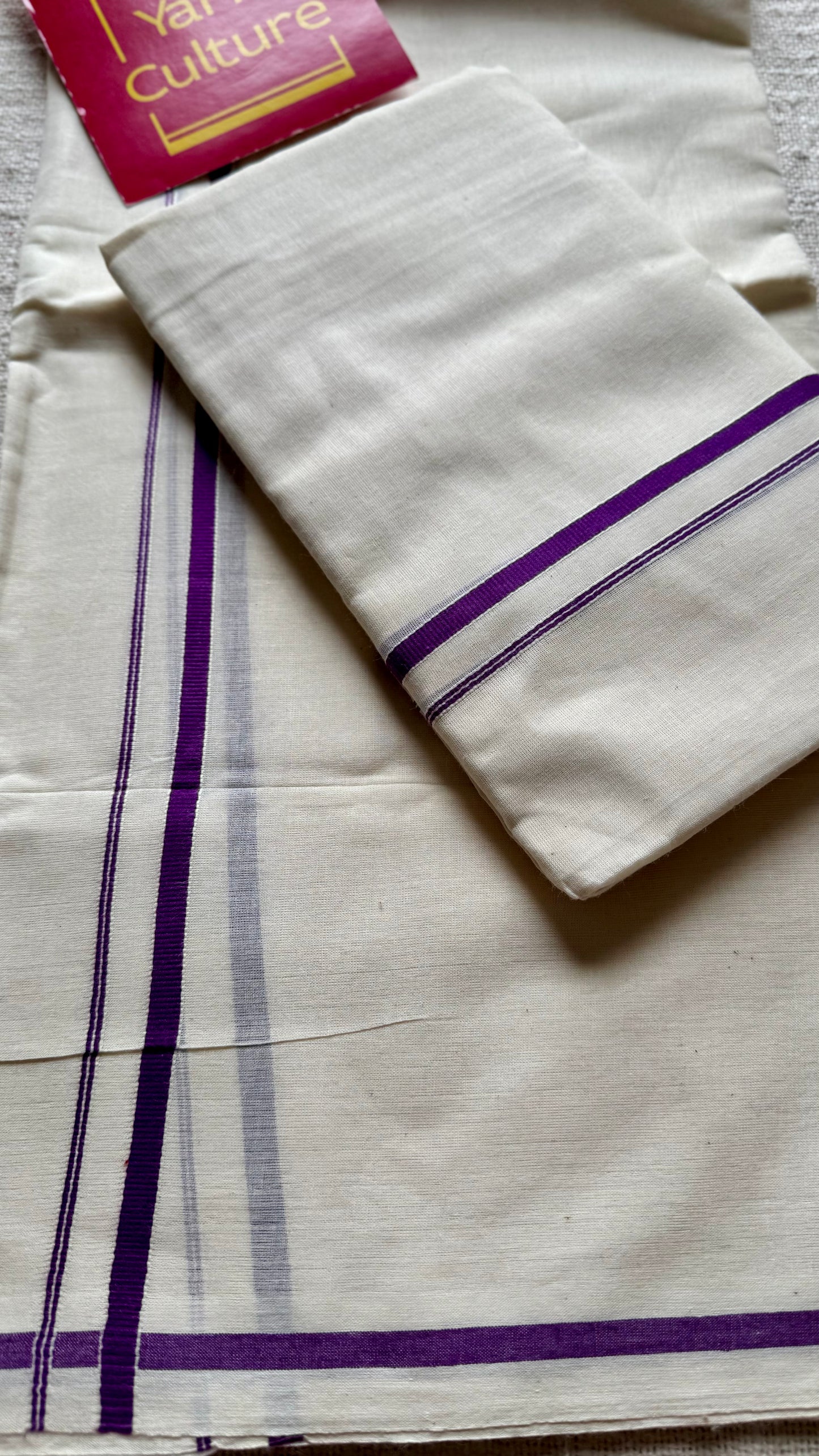 Puliyilakkara set mund purple - YCON25KCST18