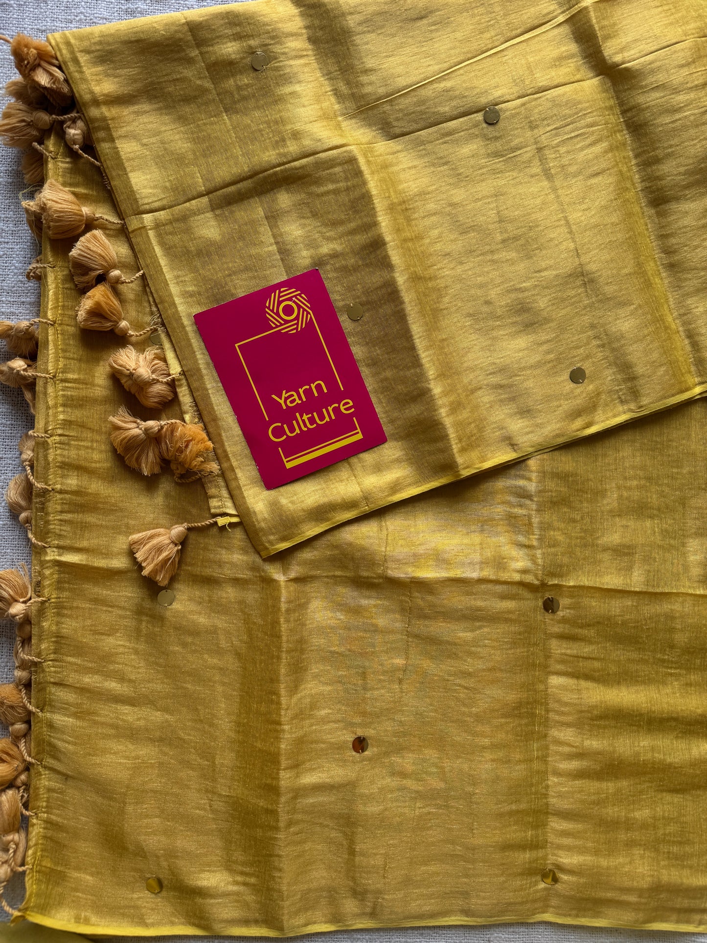 Yellow Gold with Sequins - Tissue