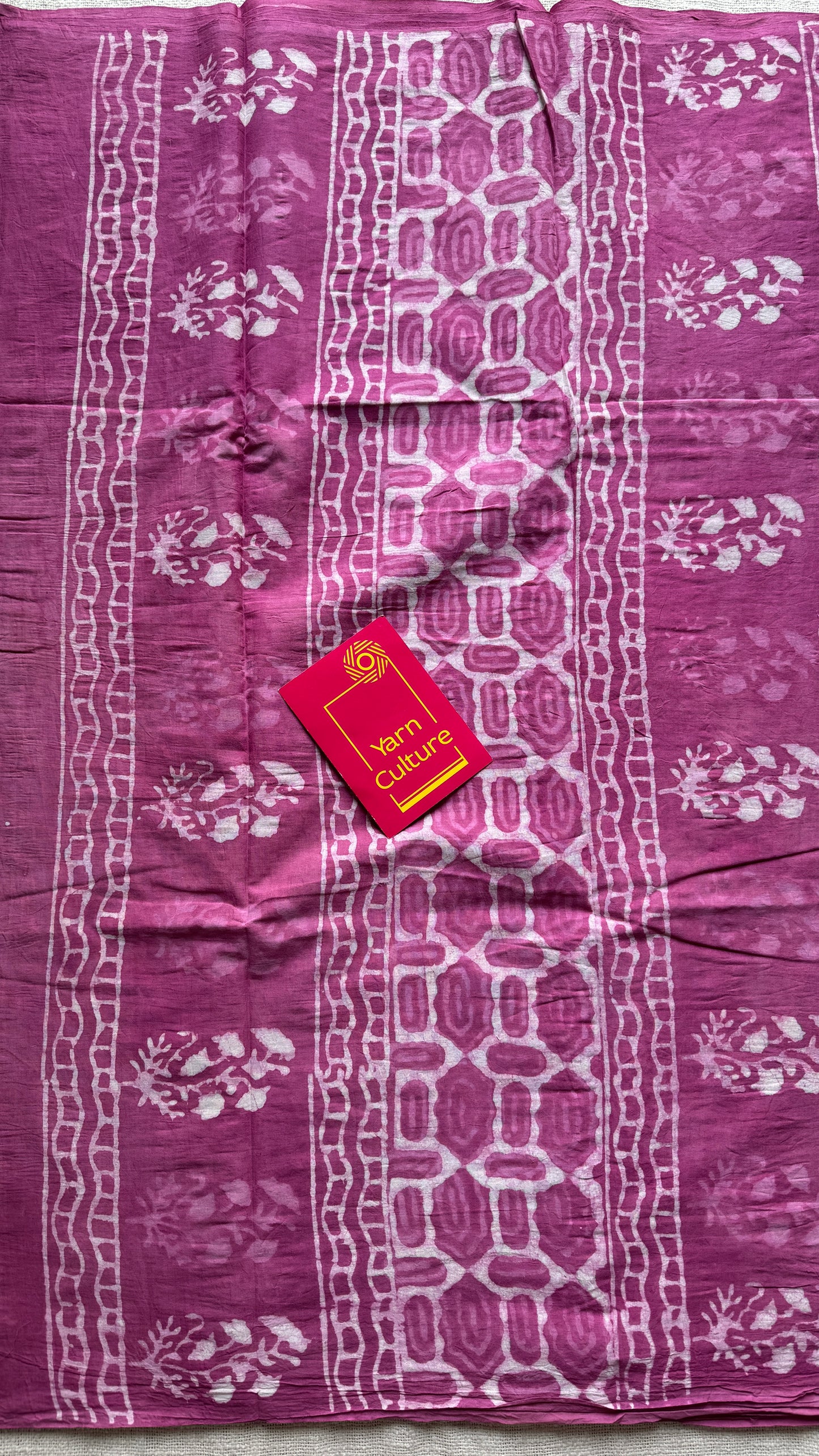 Rooh - Dusty pink hues, Bagru block print, soft cotton YCTORBBP05