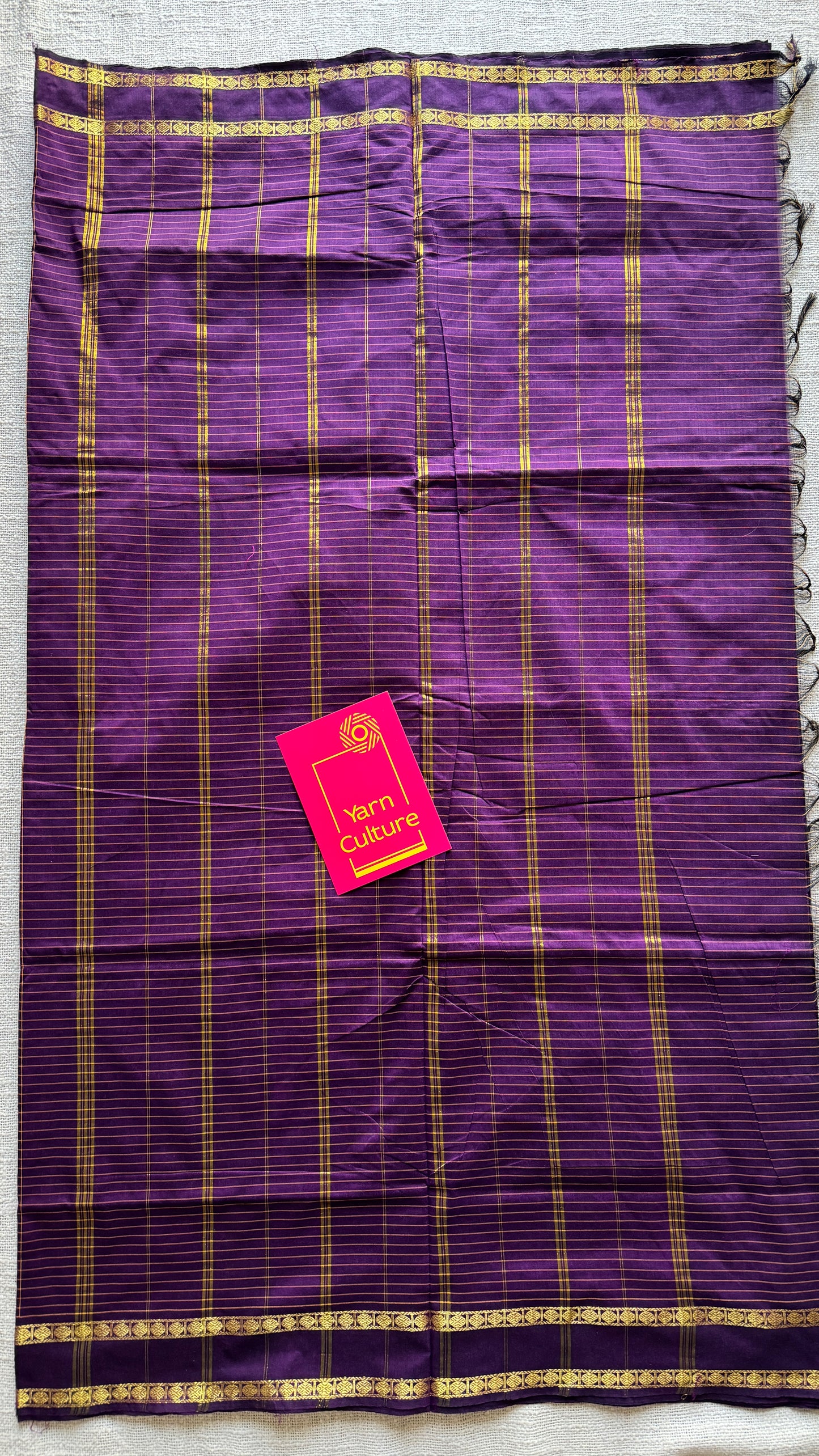 Jamun - Arani Checks in cotton silk