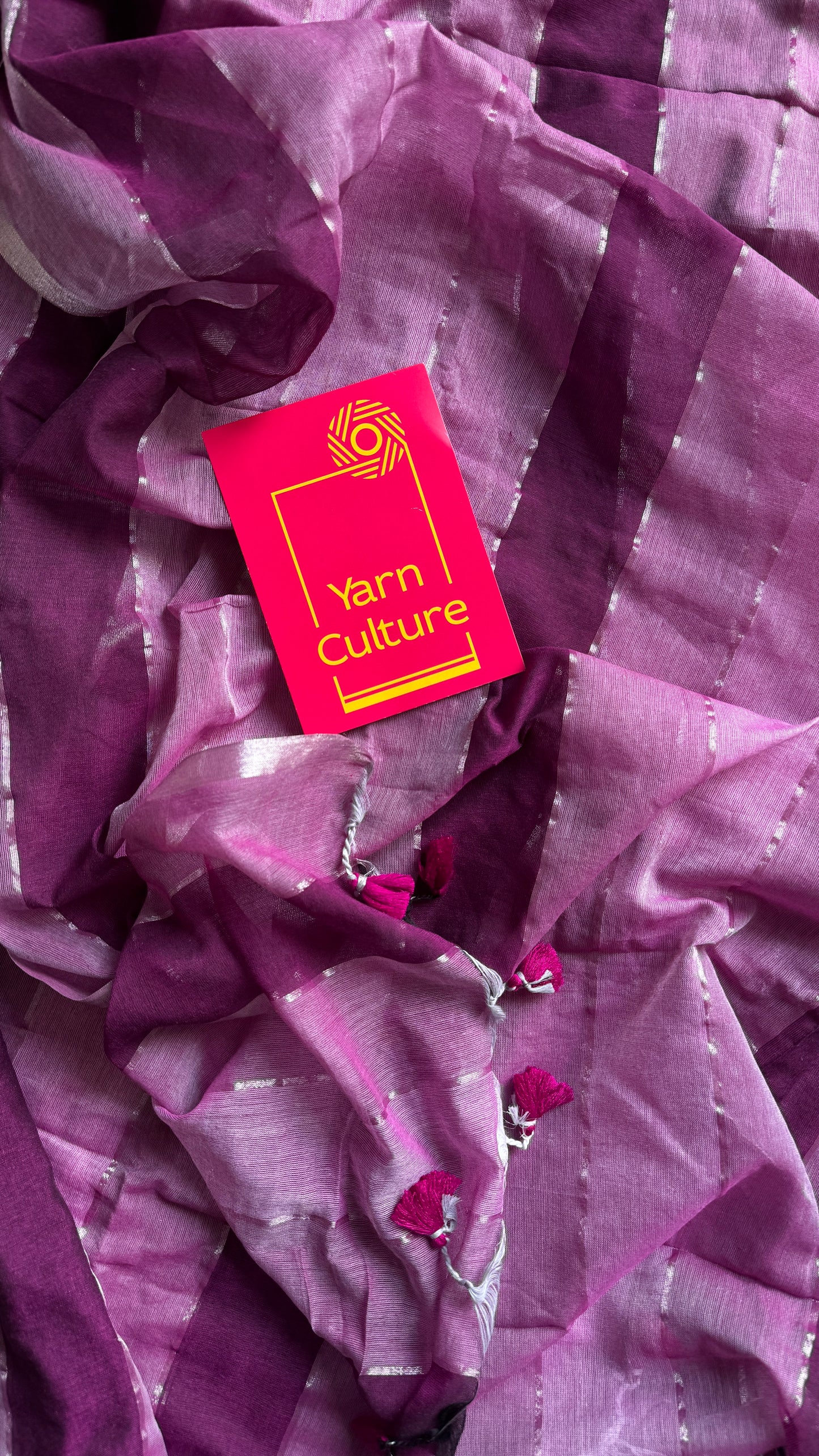 Berry Whirl - Dark pink, light pink and wine colour block hues, mul cotton
